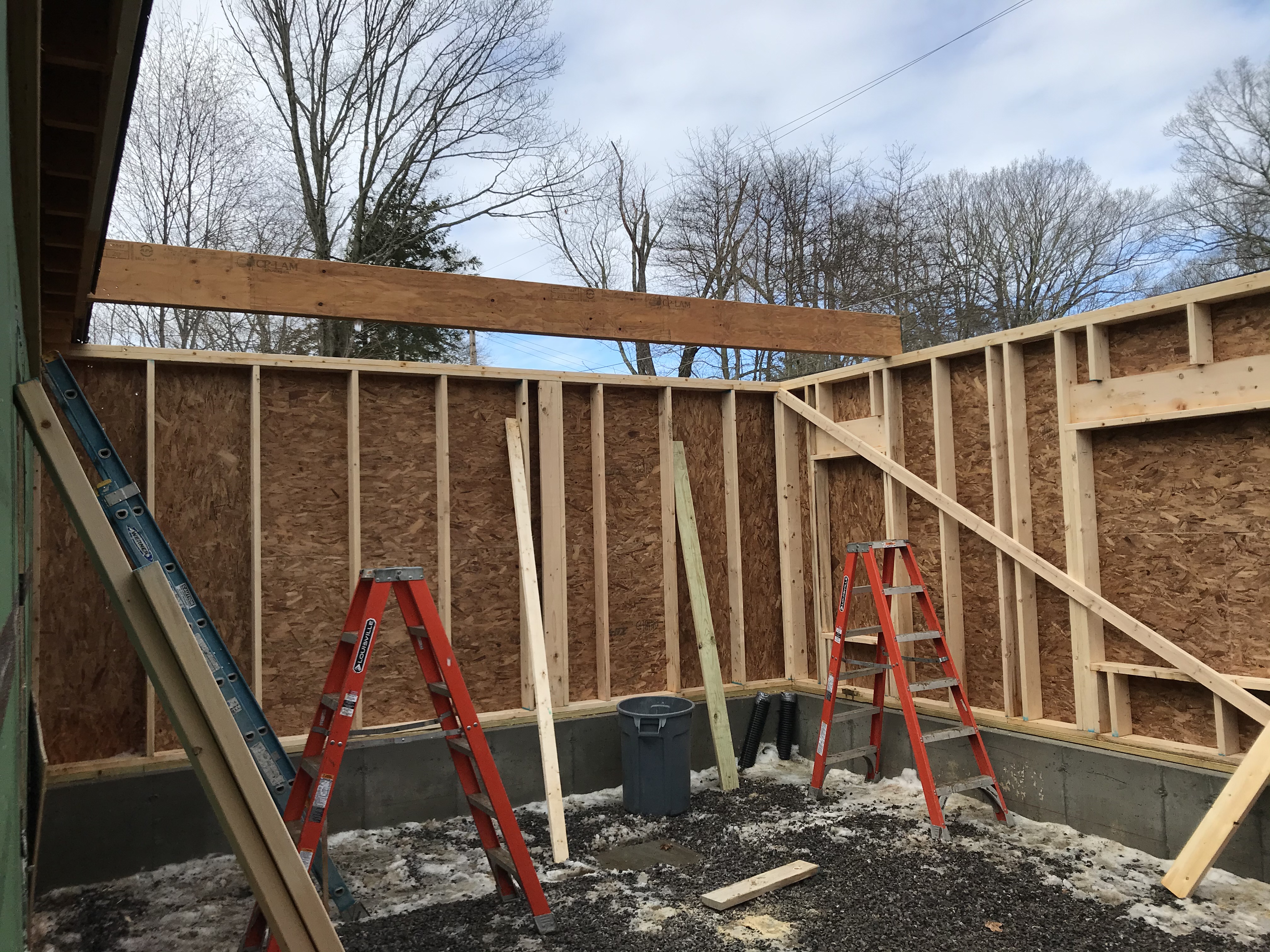 Framing, Wall Build