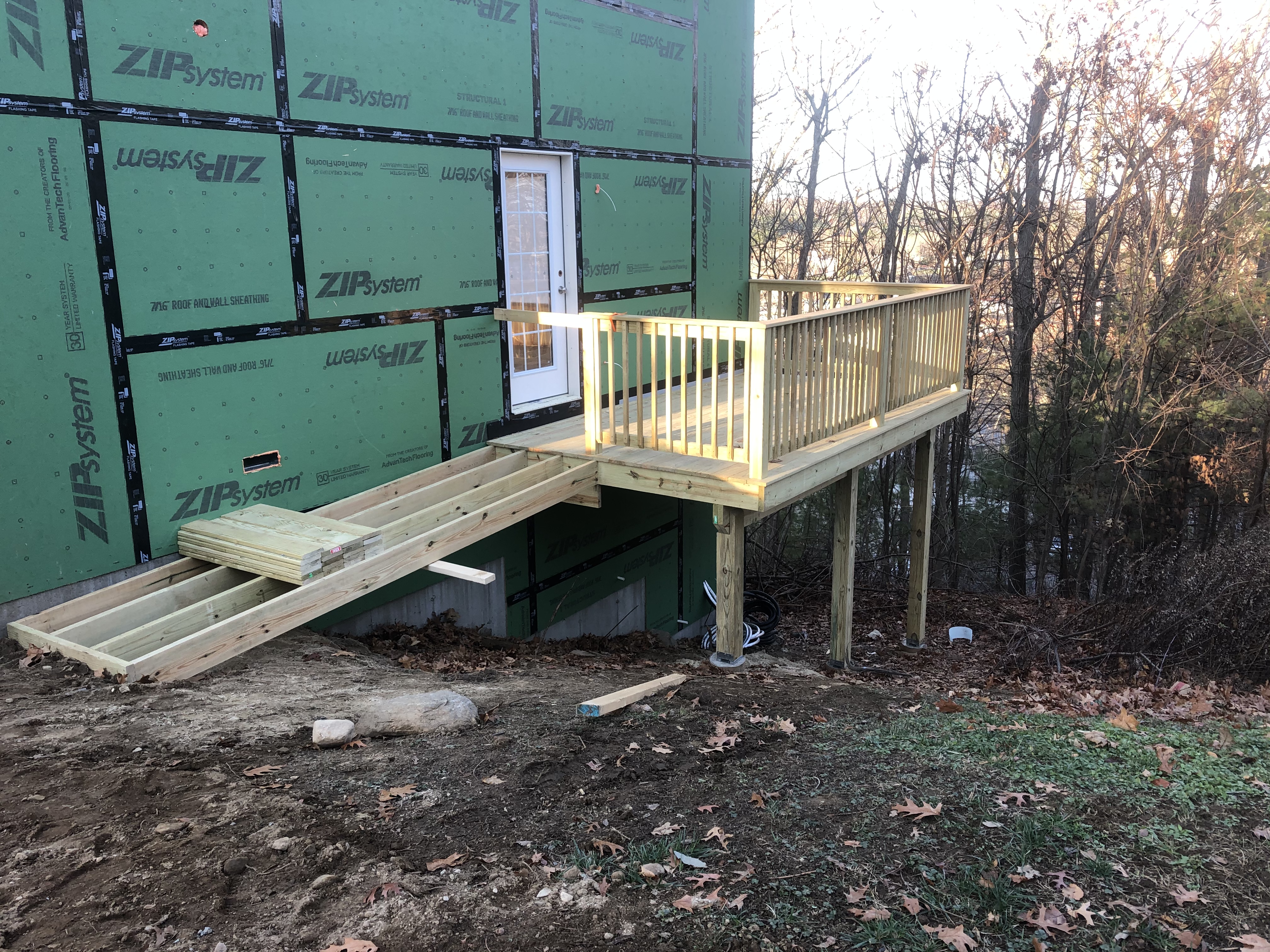 Ramp and Deck Frame