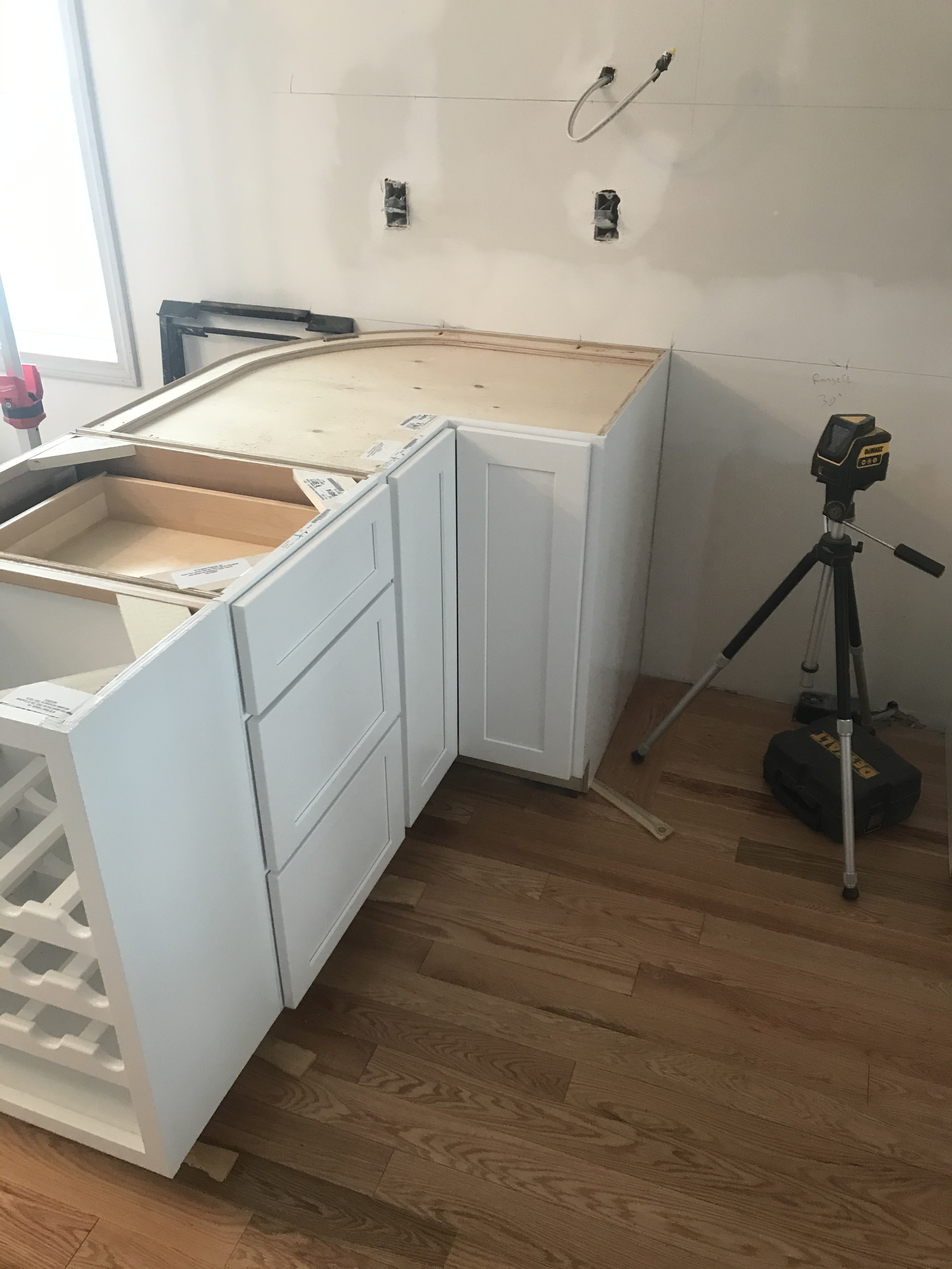 Cabinets In Progress