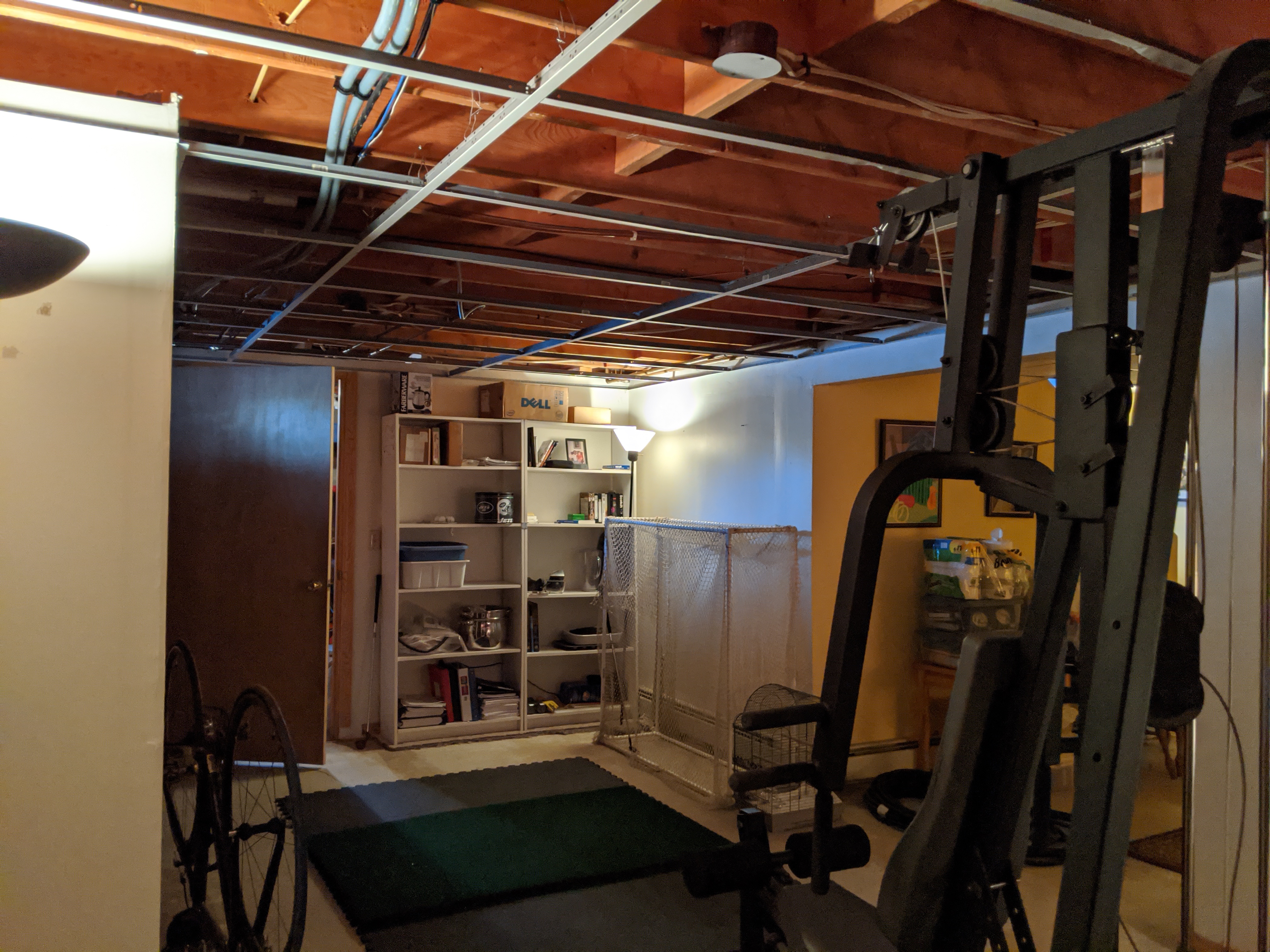 Before Basement Remodel