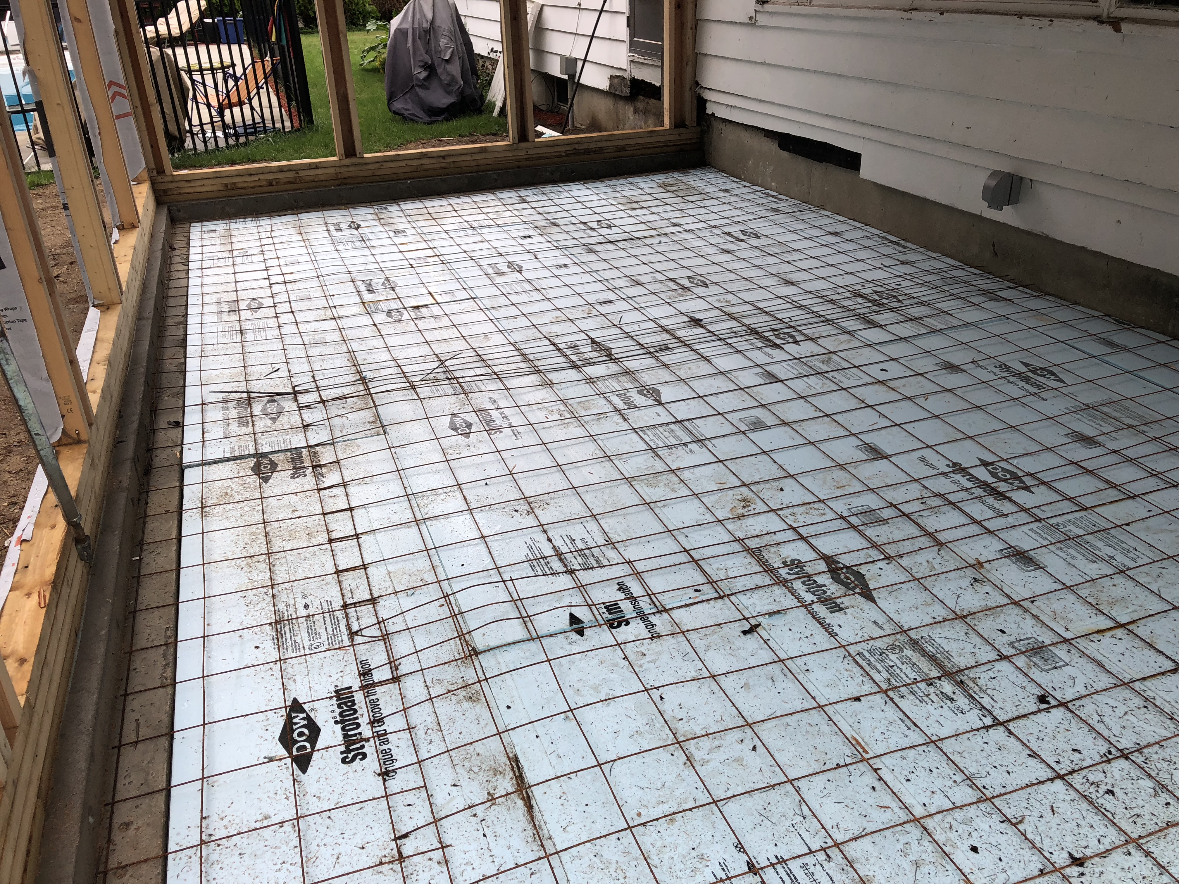 Getting ready for concrete