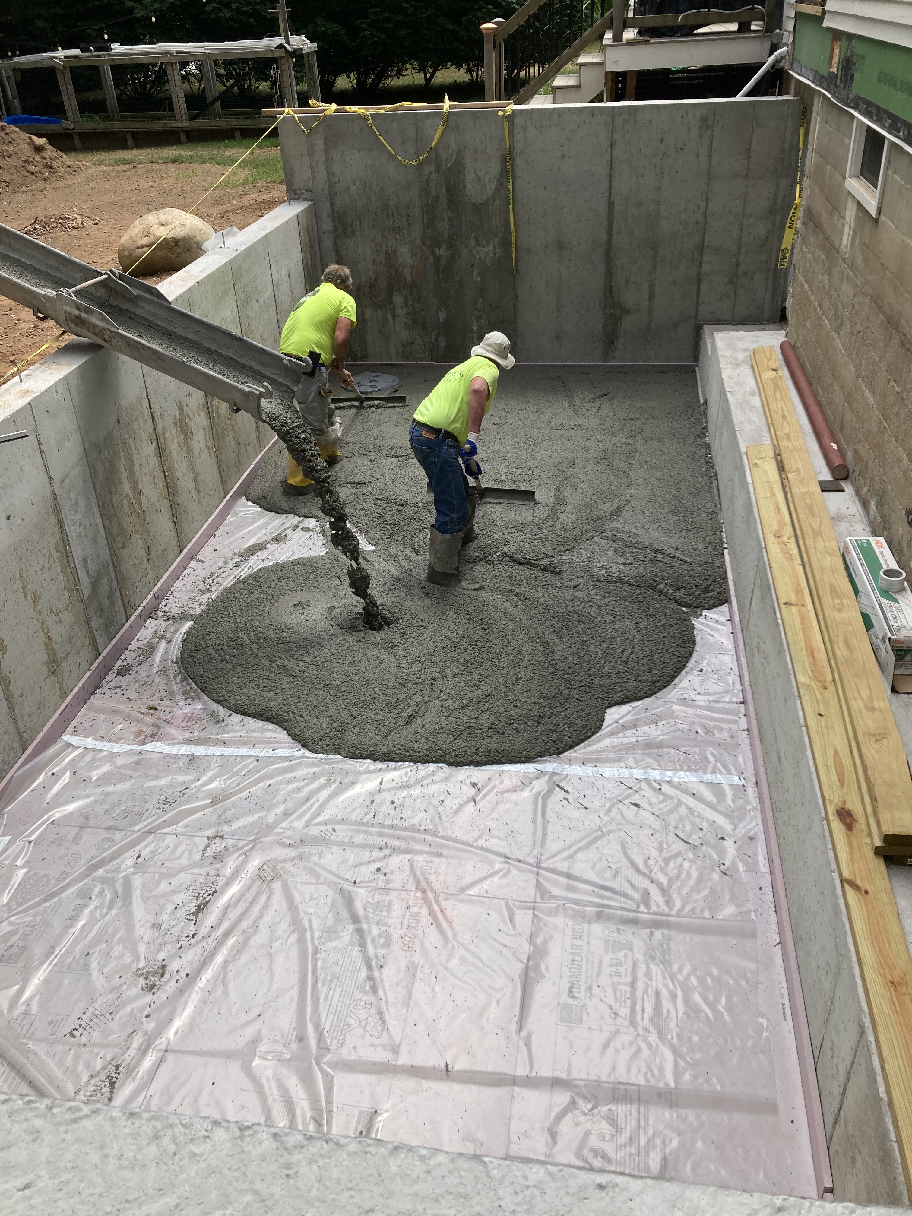 Cement Pour