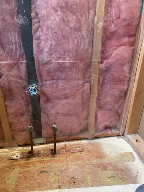 New Insulation / Tub Removal