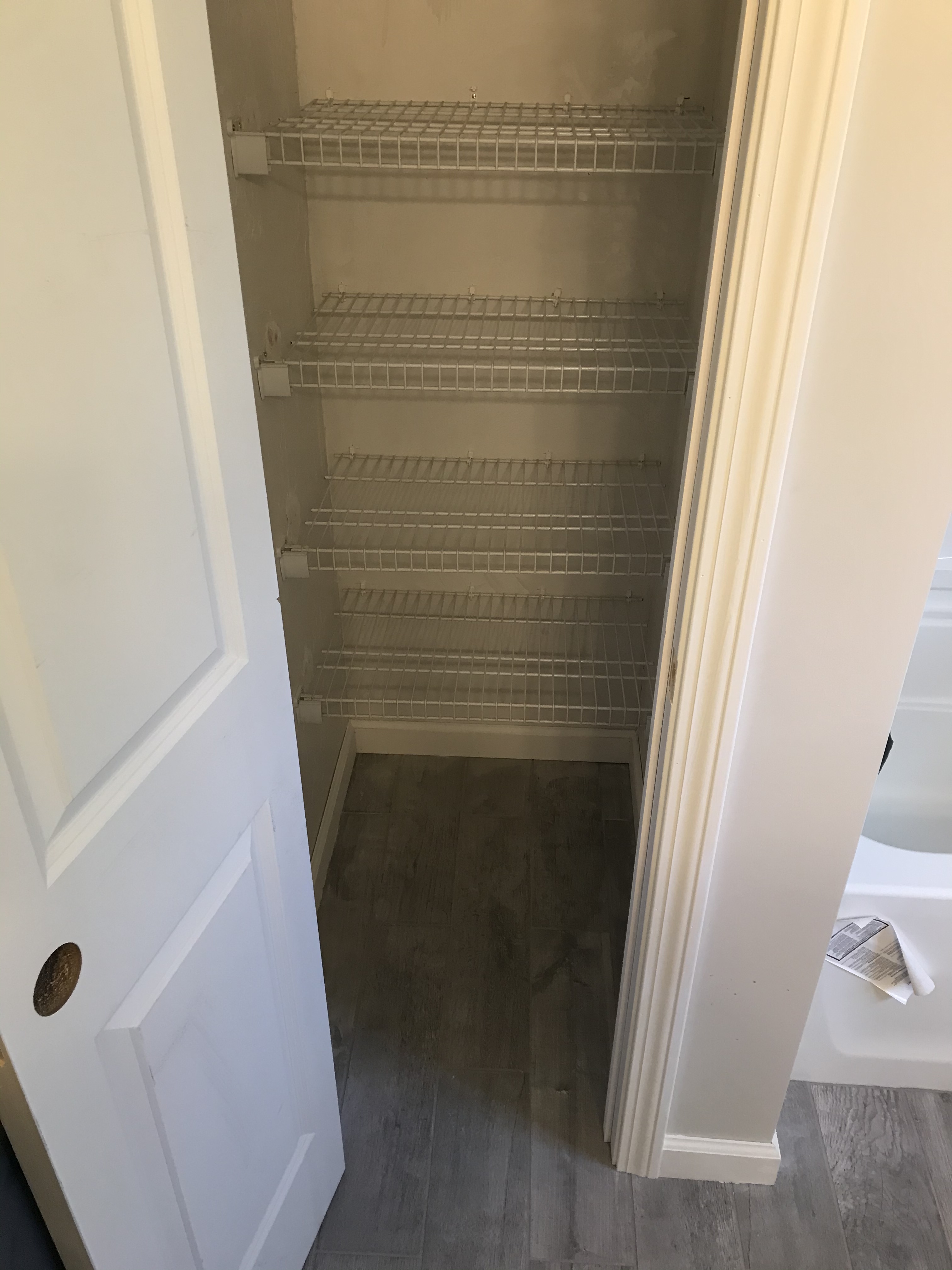 New Linen Closet