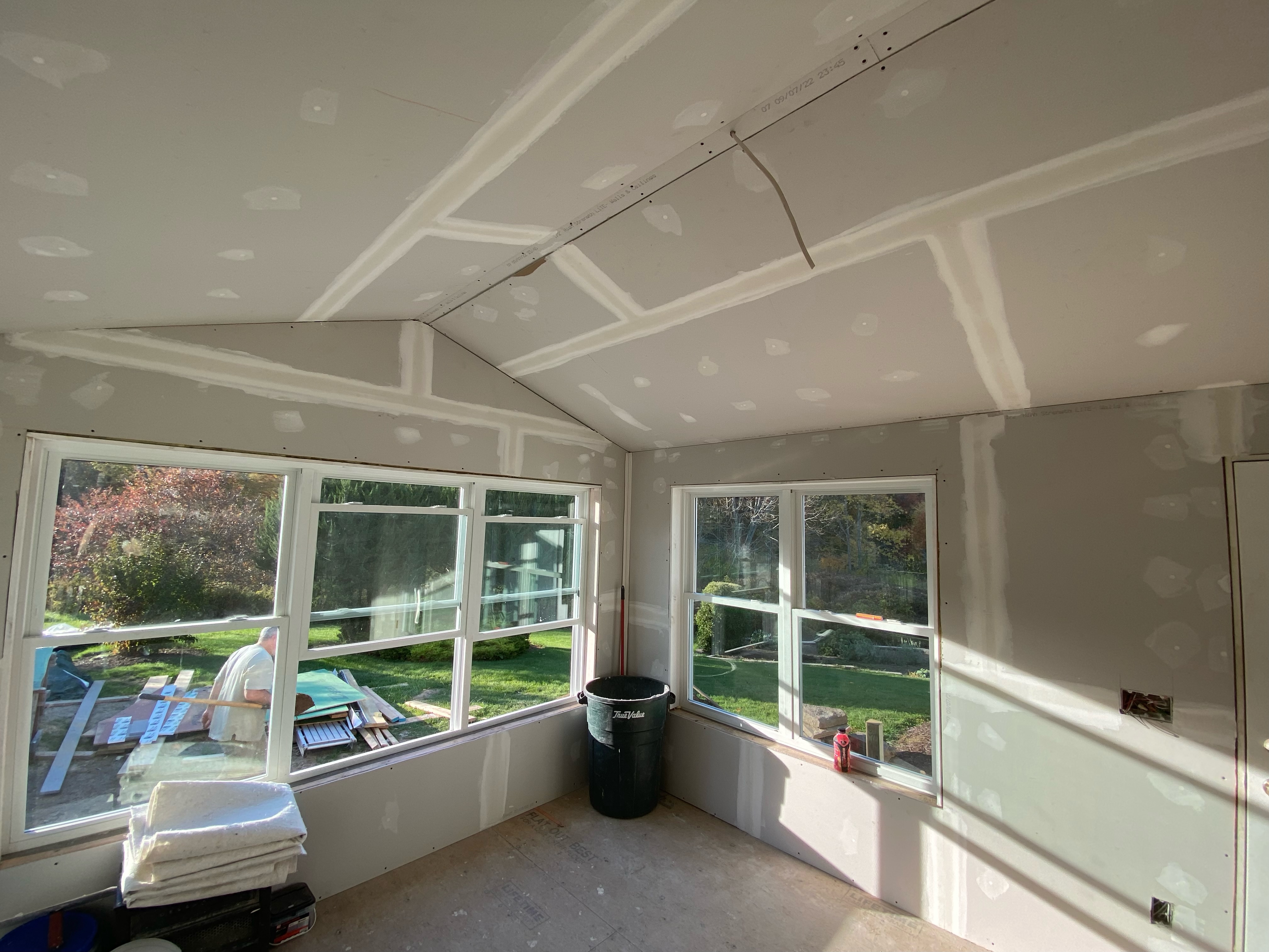 New Sheetrock / Windows