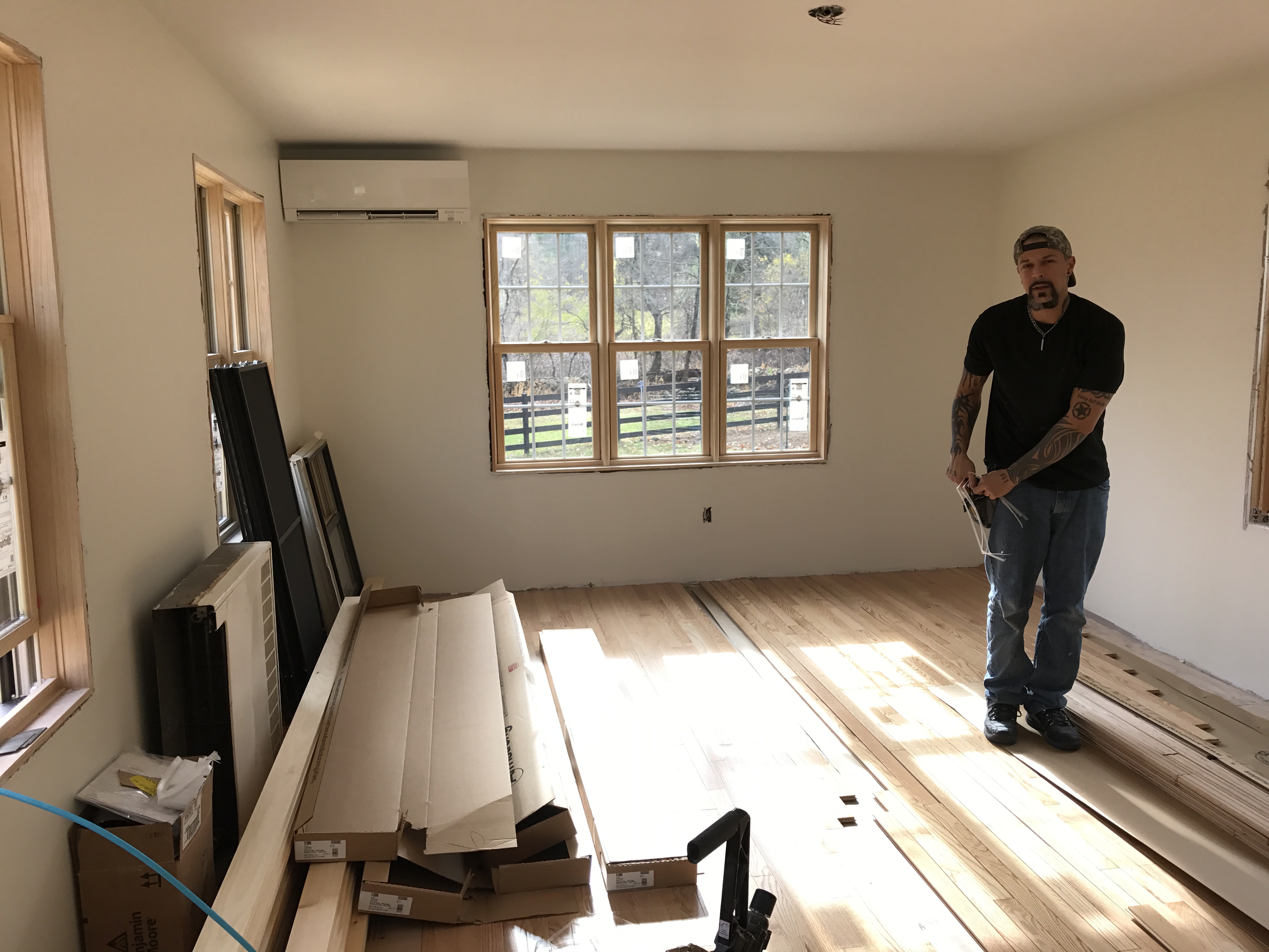 Wood Flooring Installed