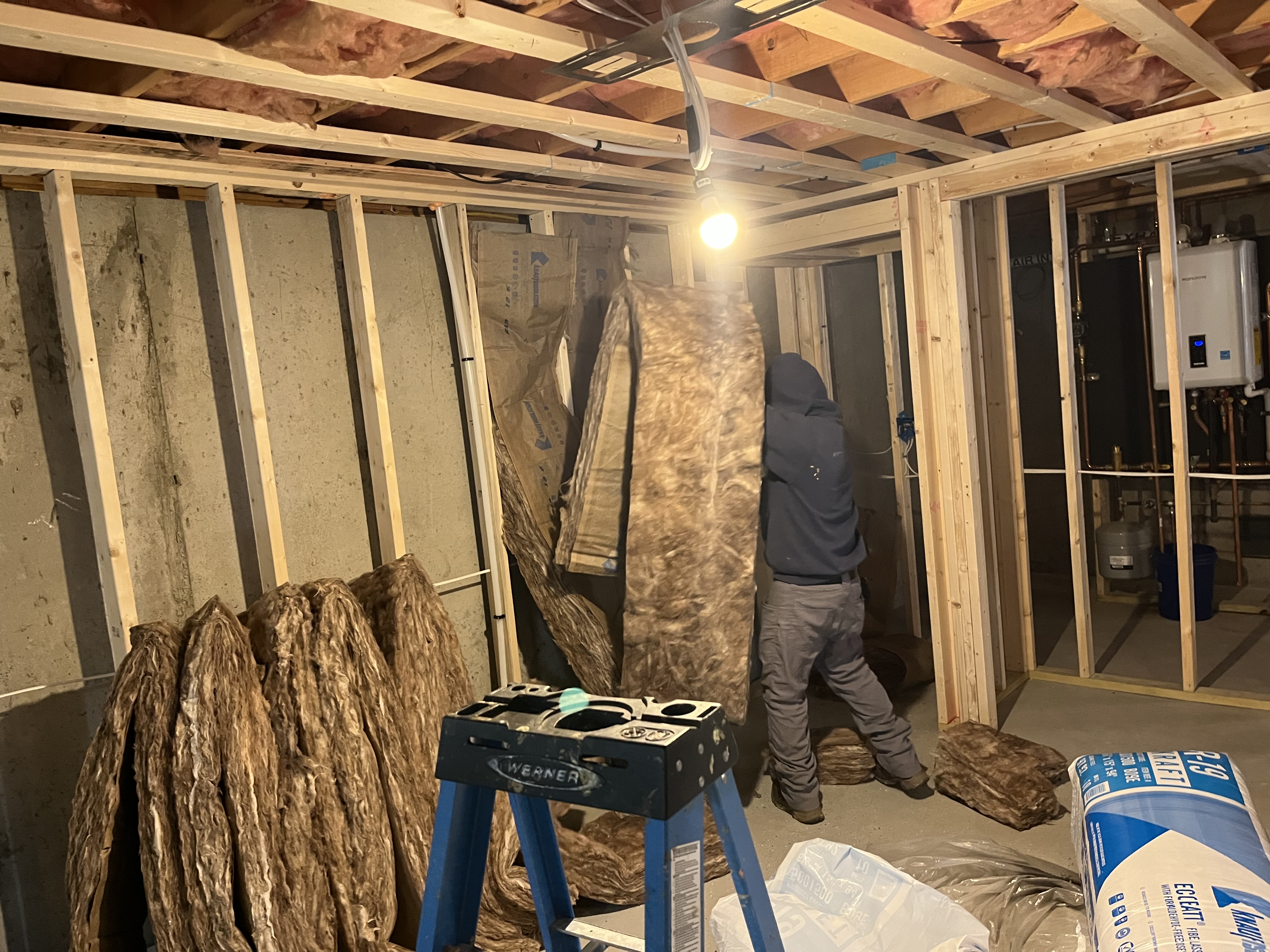Installing Insulation