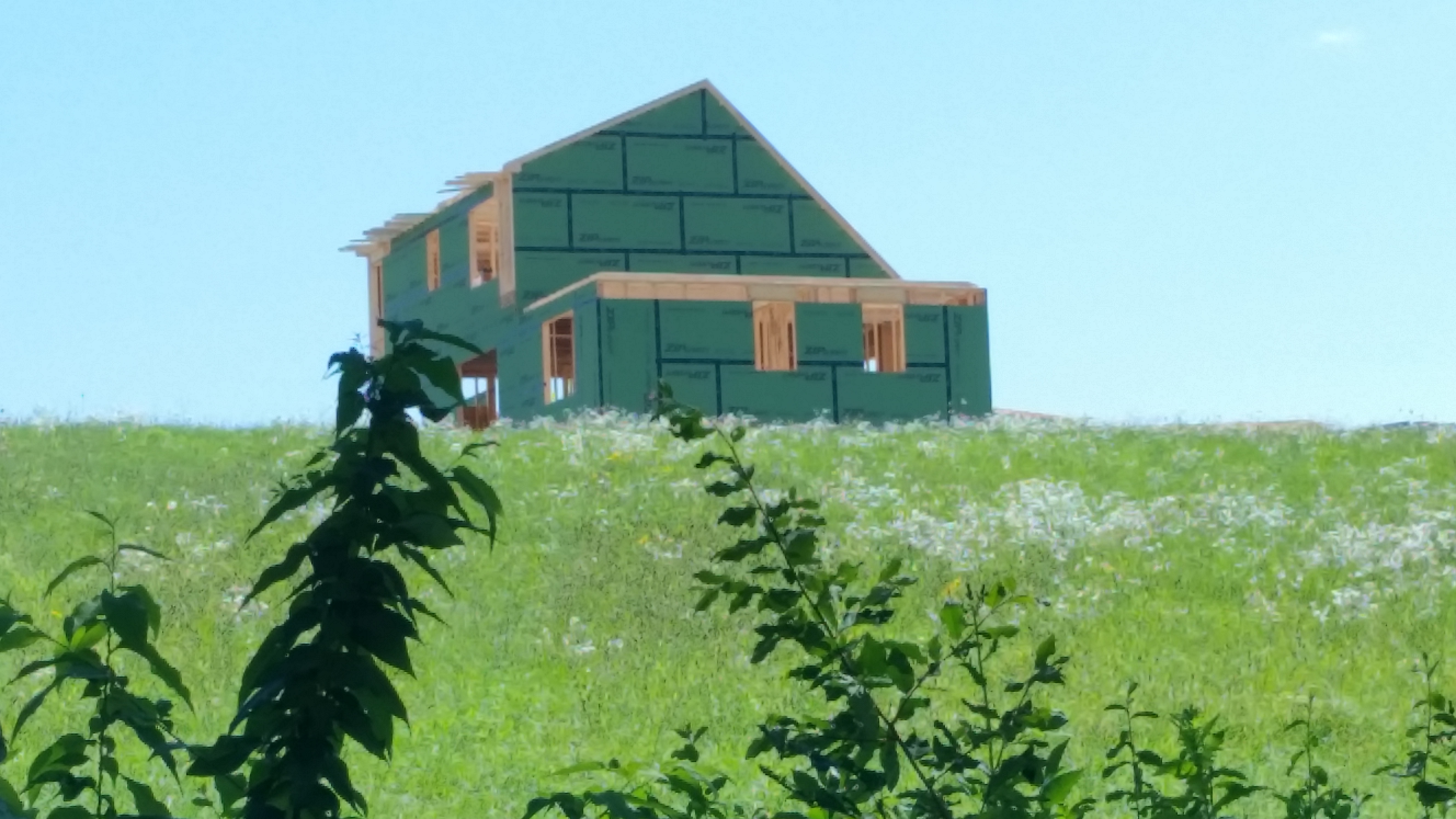 Framing Continues - Great view!