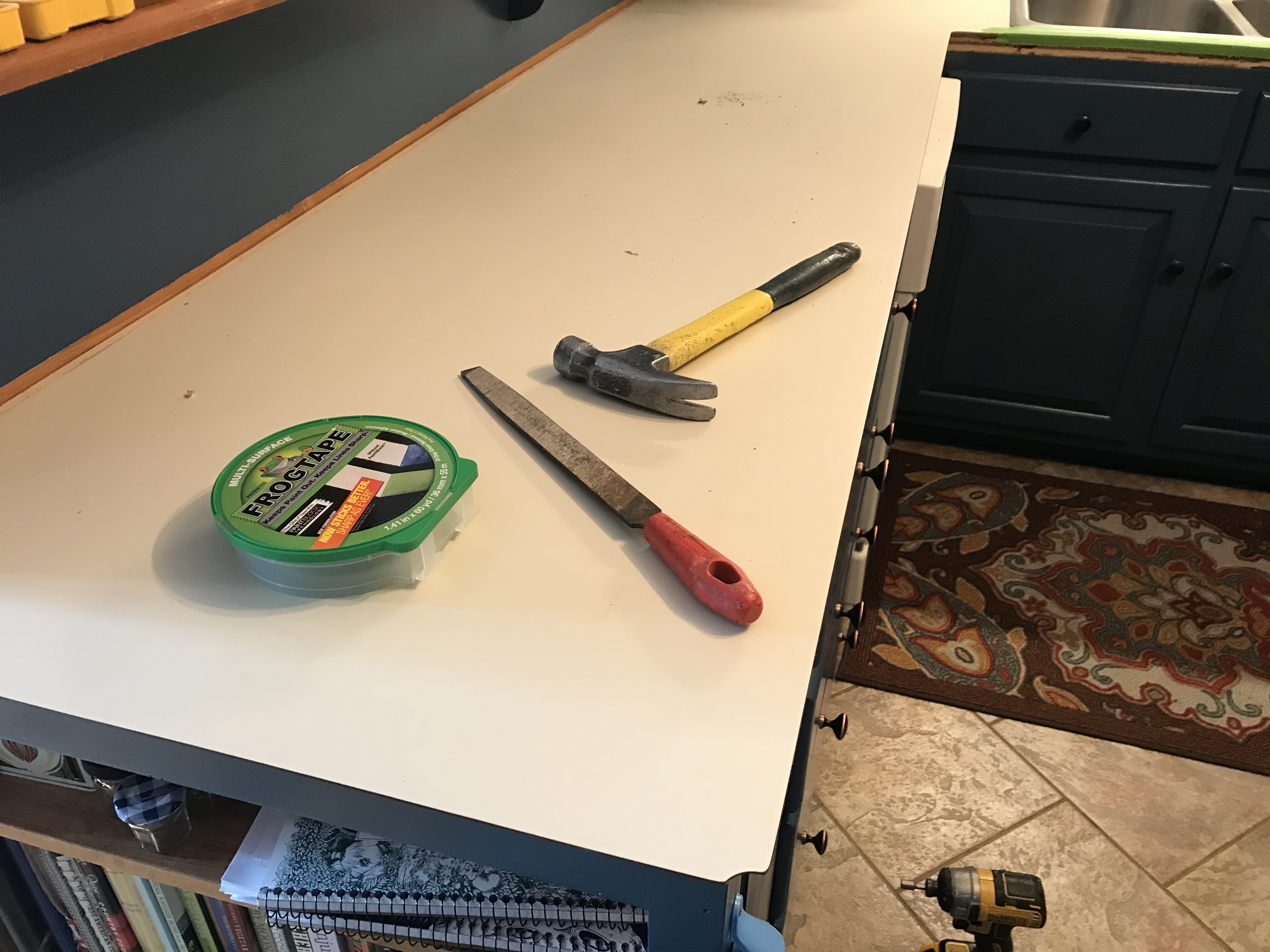 Kitchen Countertop in Progress