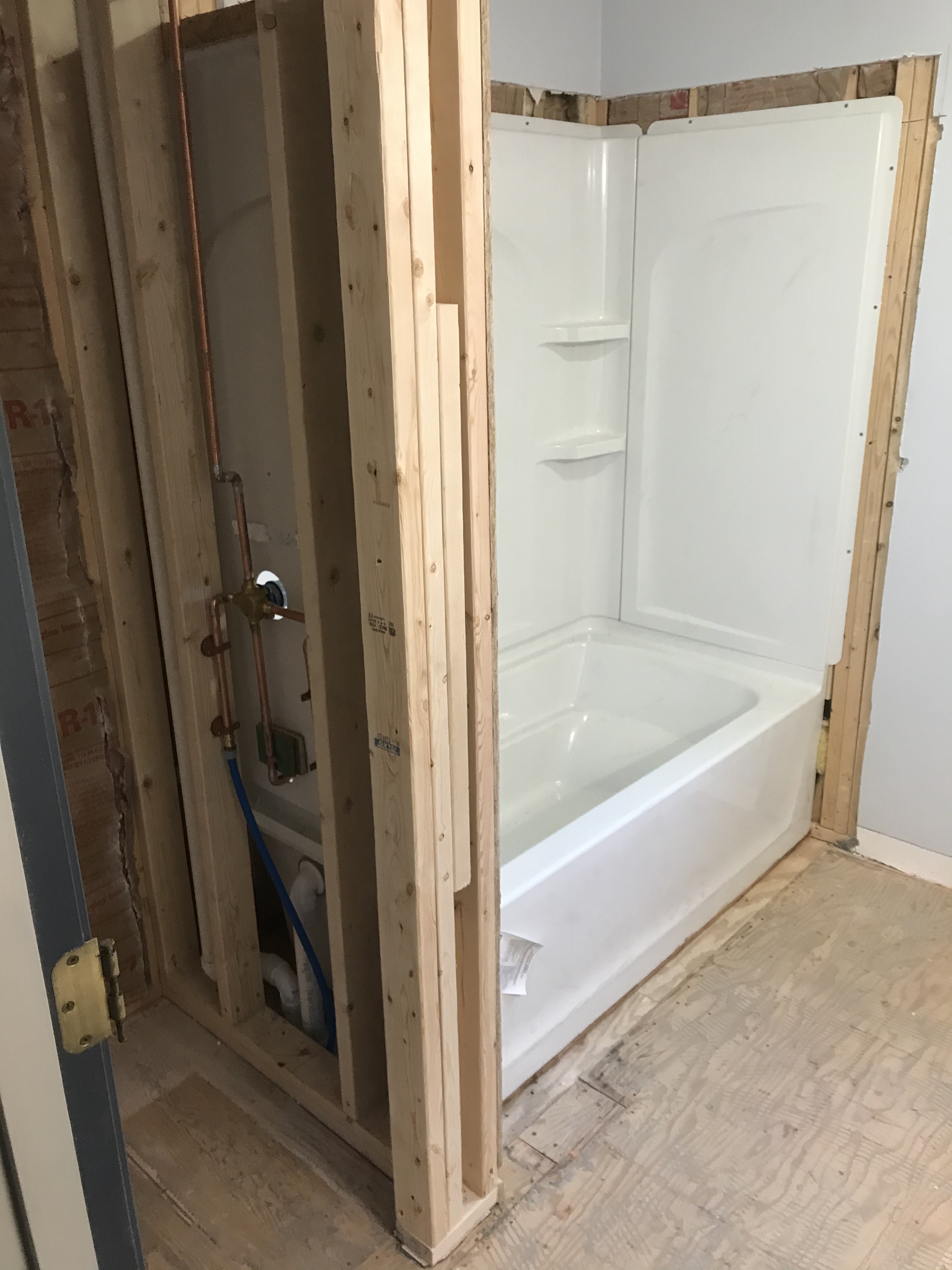 New Tub Installation