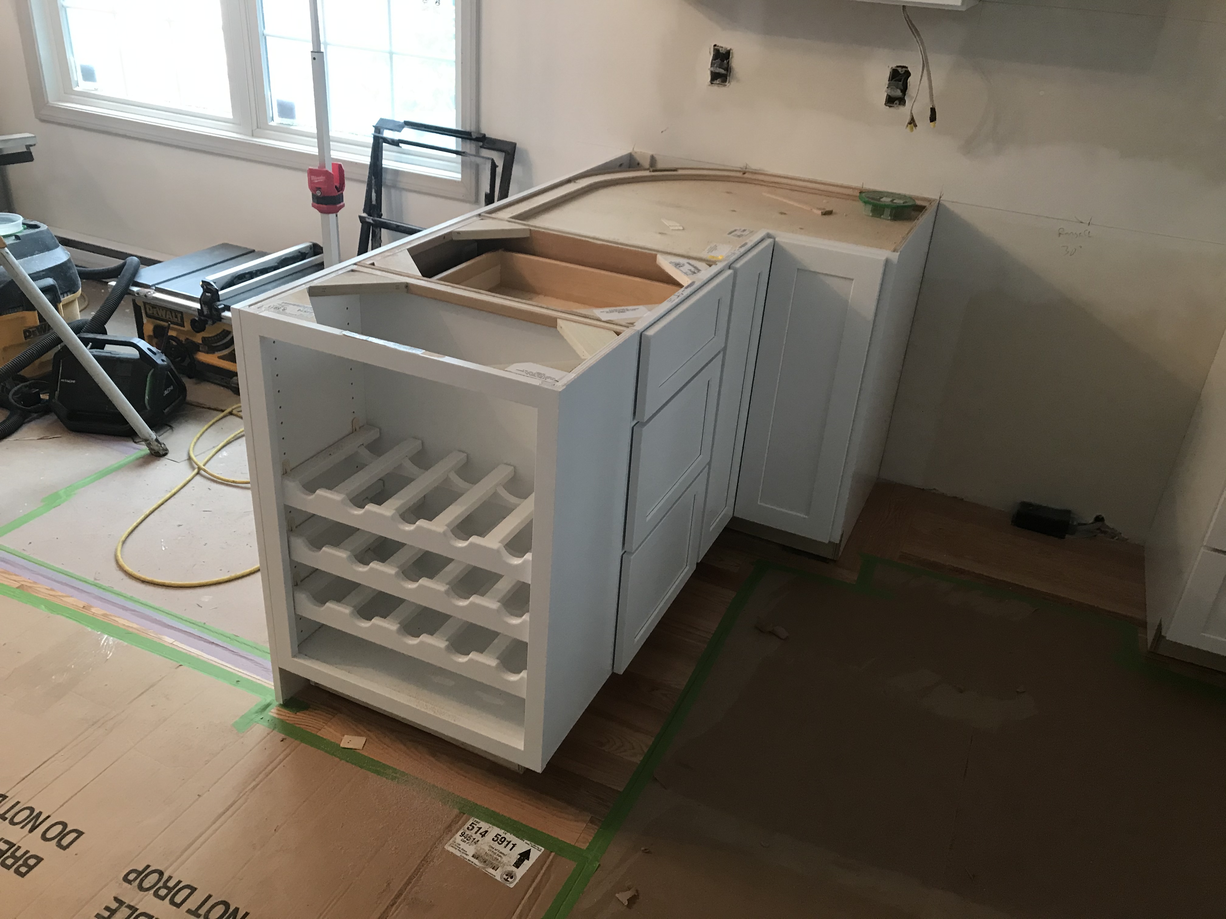 Cabinets In Progress