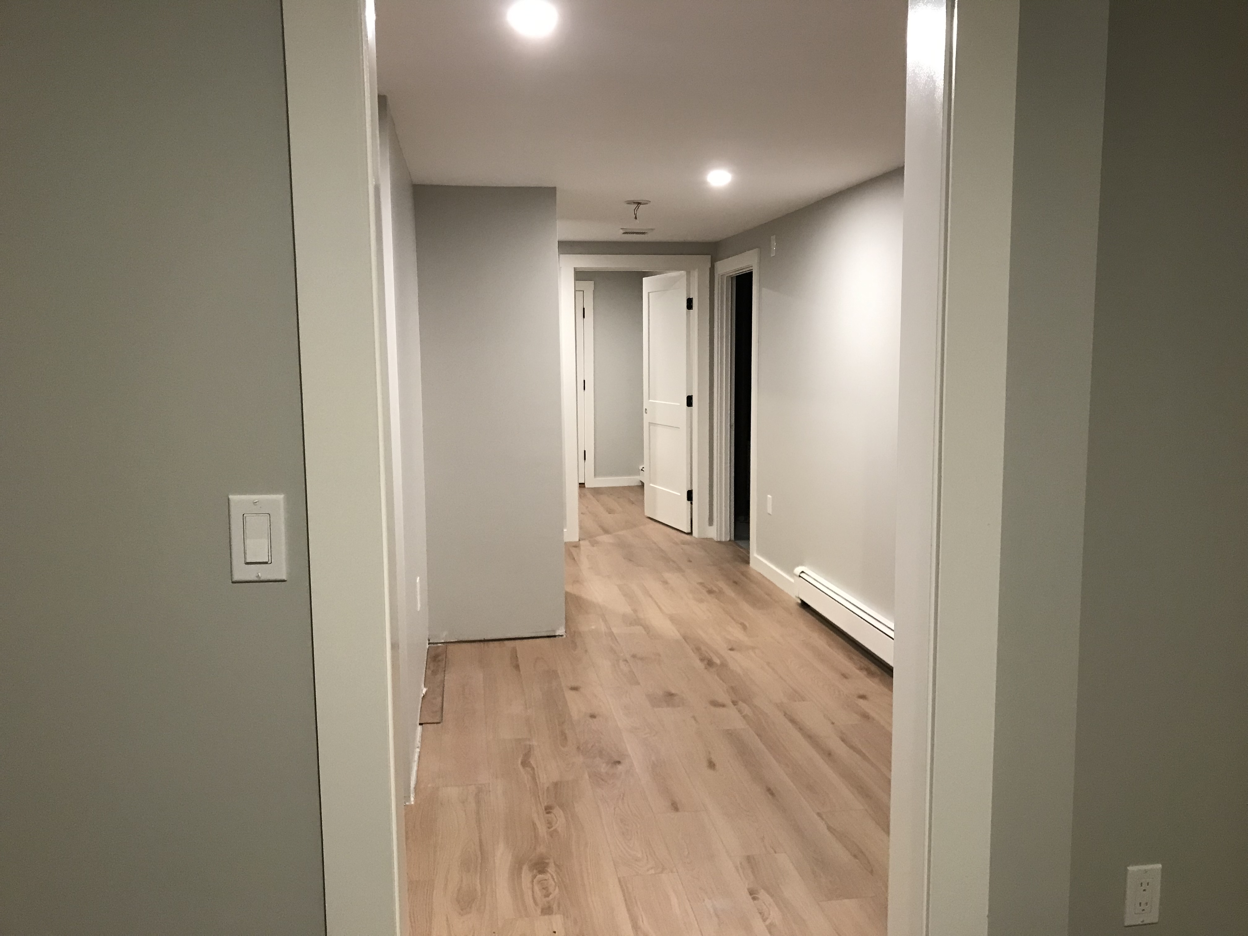 Completed Hallway
