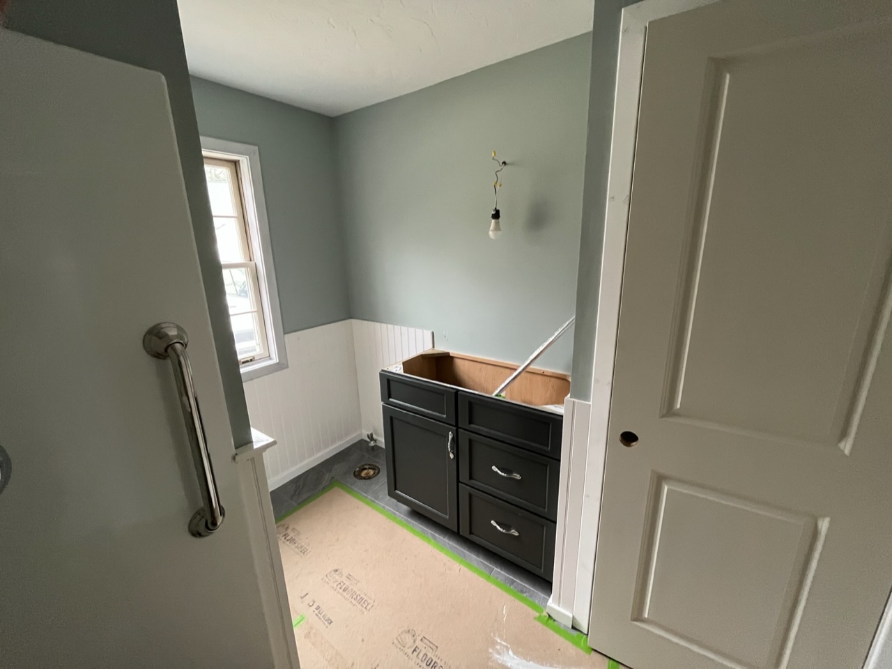 Bathroom Cabinet in Process