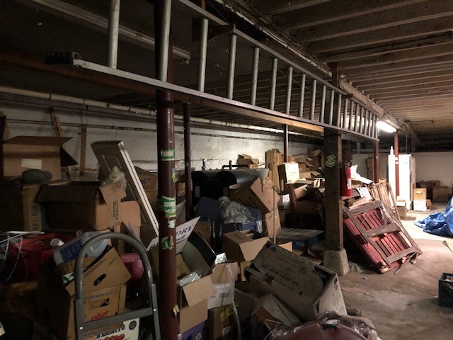 Basement Before Cleanup