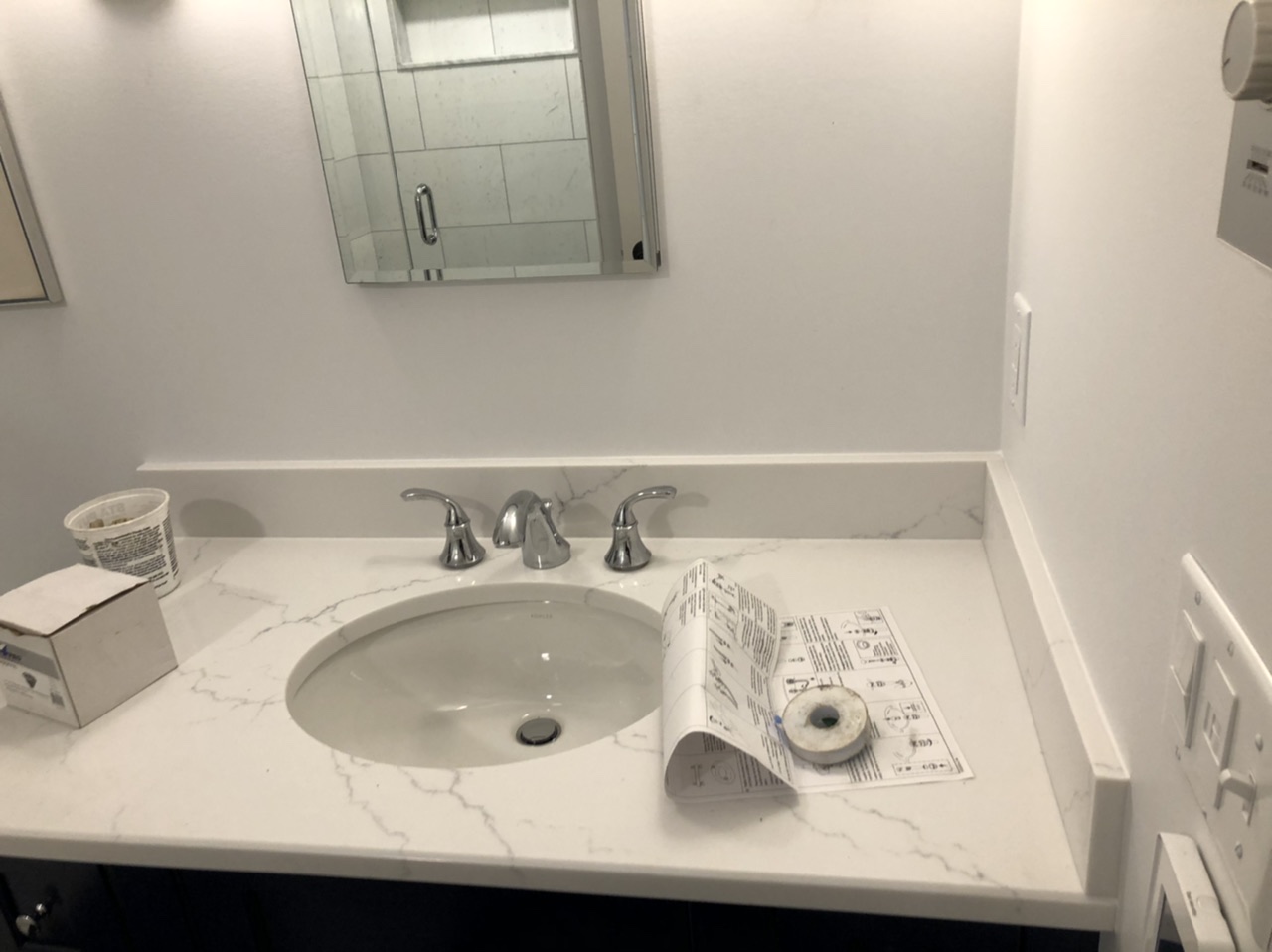 New Bathroom Sink