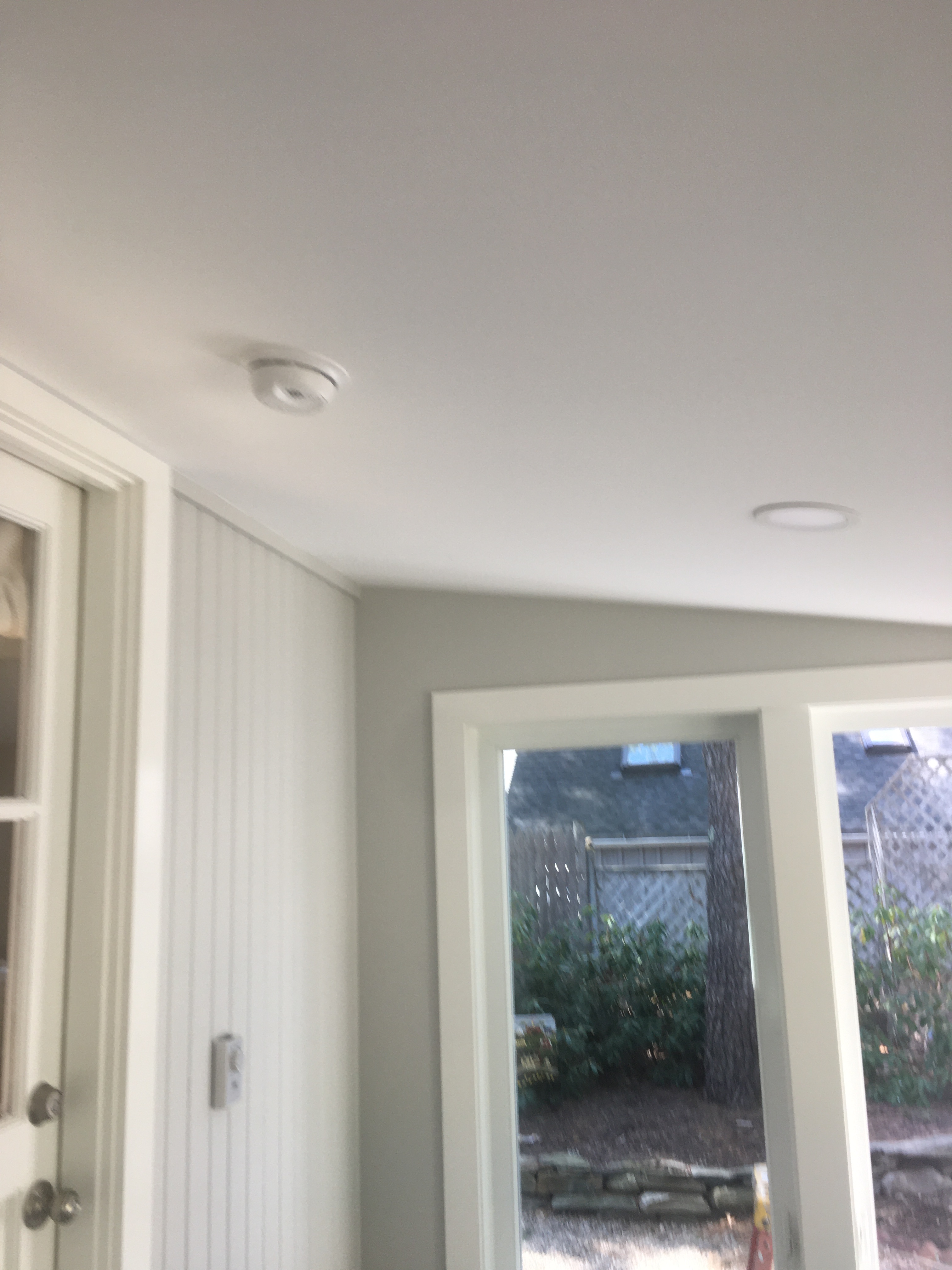 Finished Paint & Ceiling