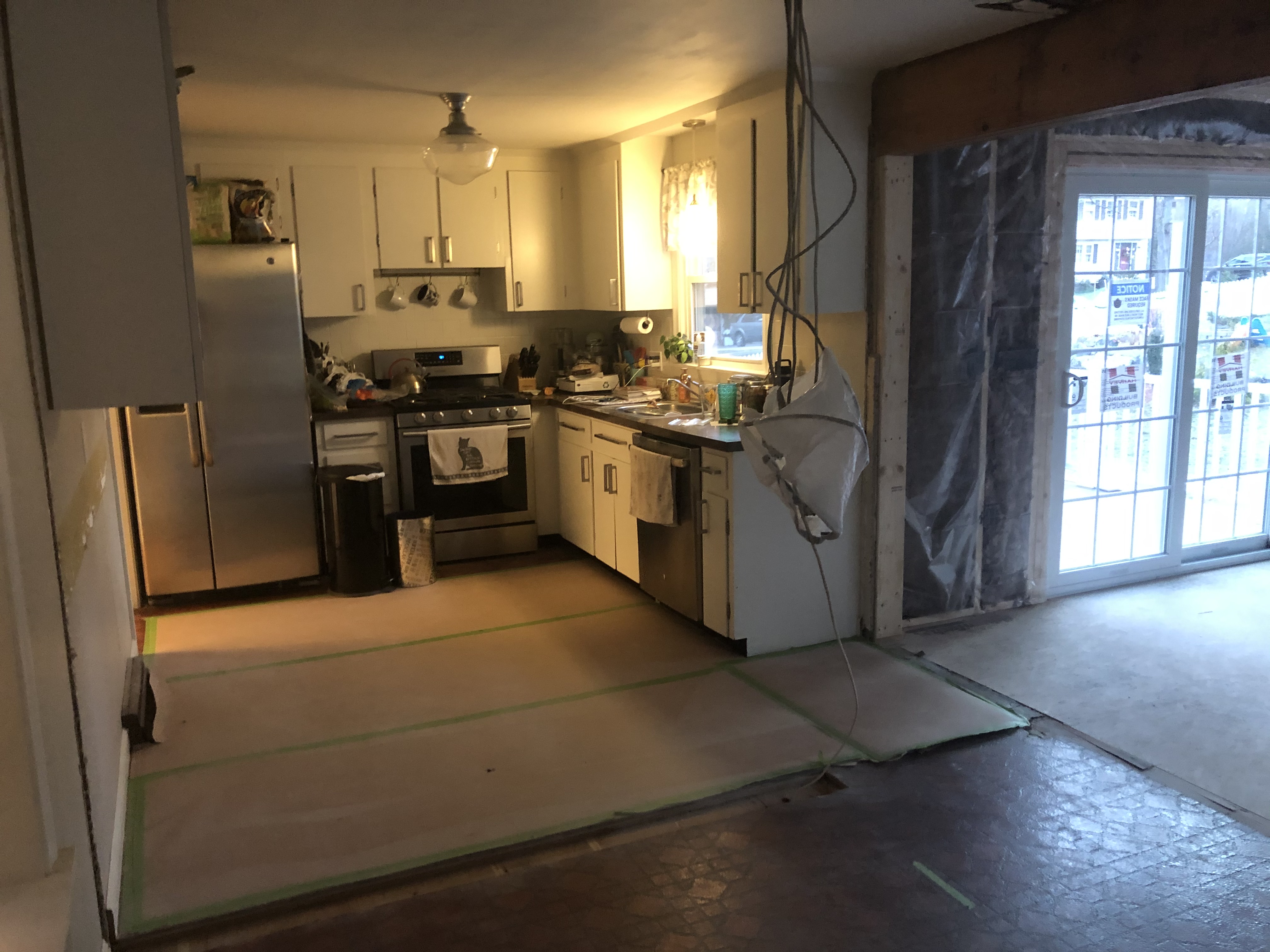 Interior Facing Kitchen