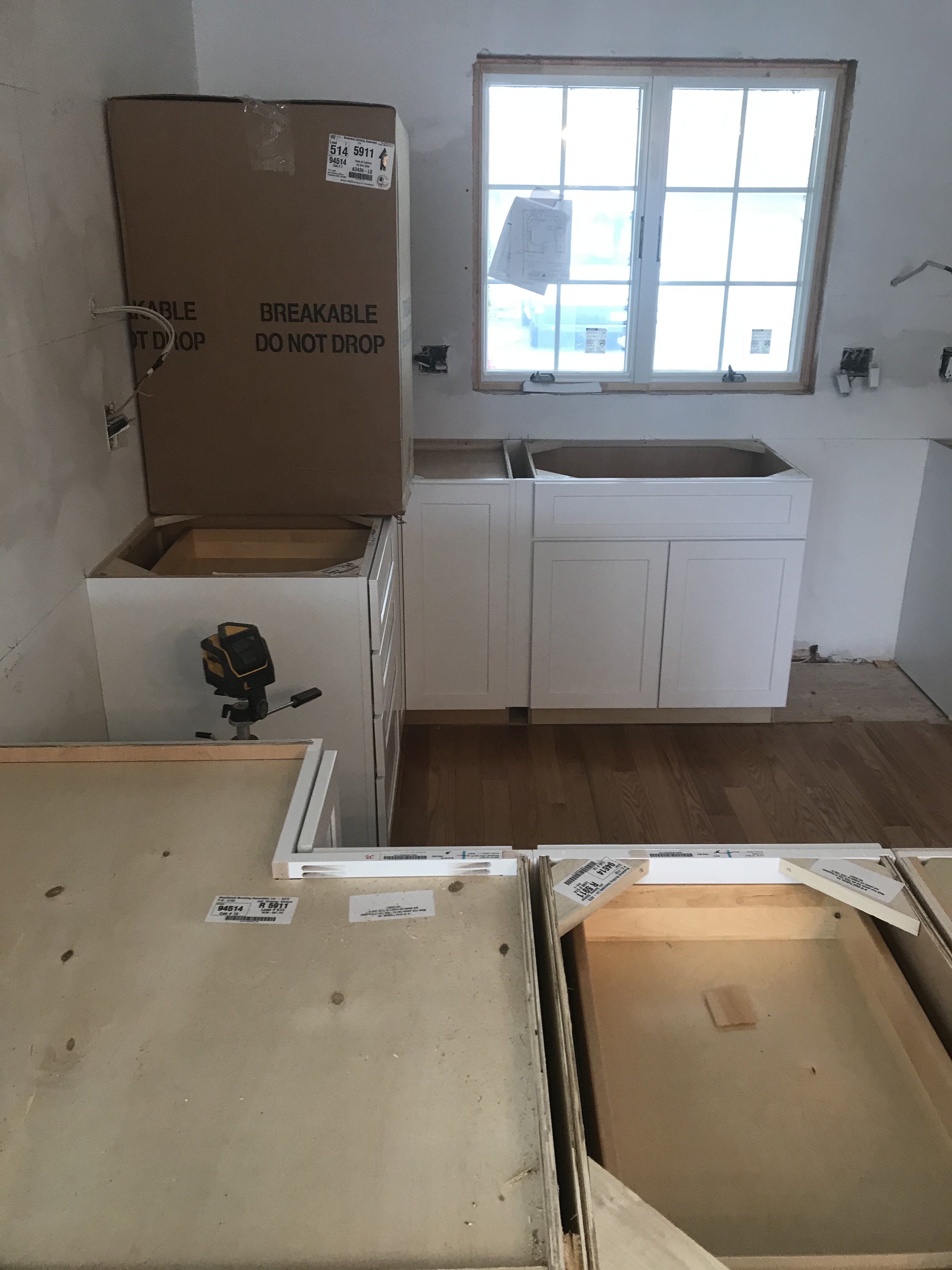 Cabinets In Progress