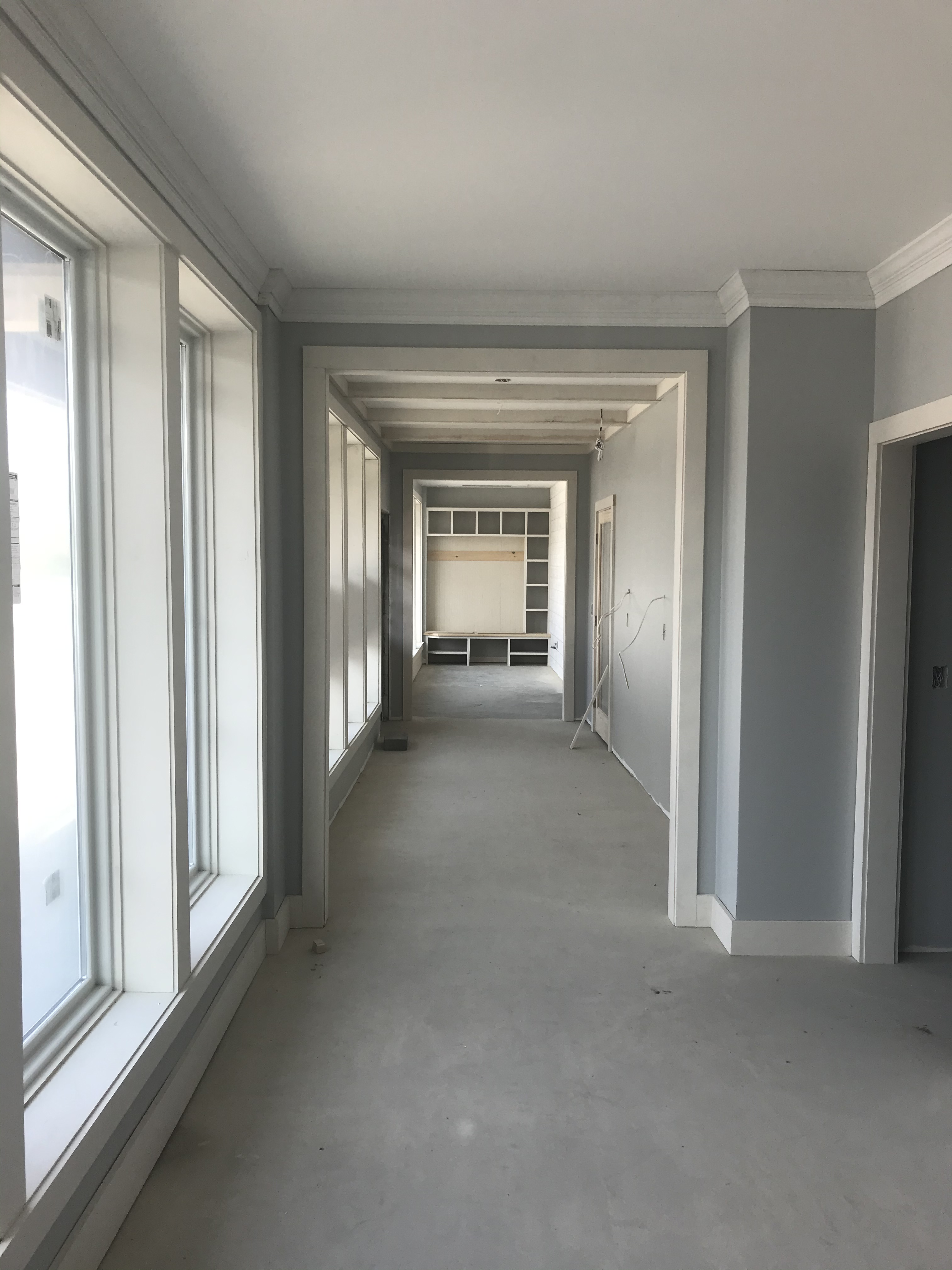 Hallway w/Built-In