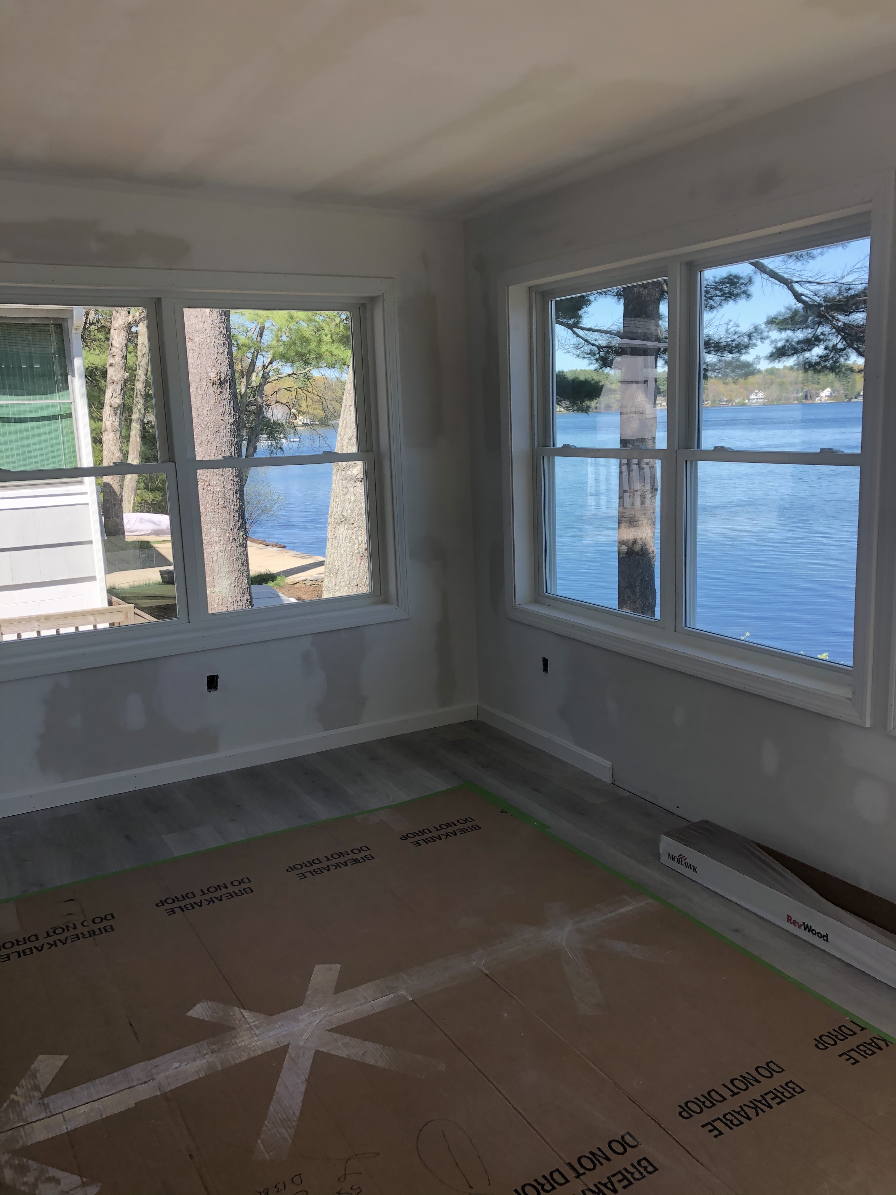 New Sheetrock / Windows