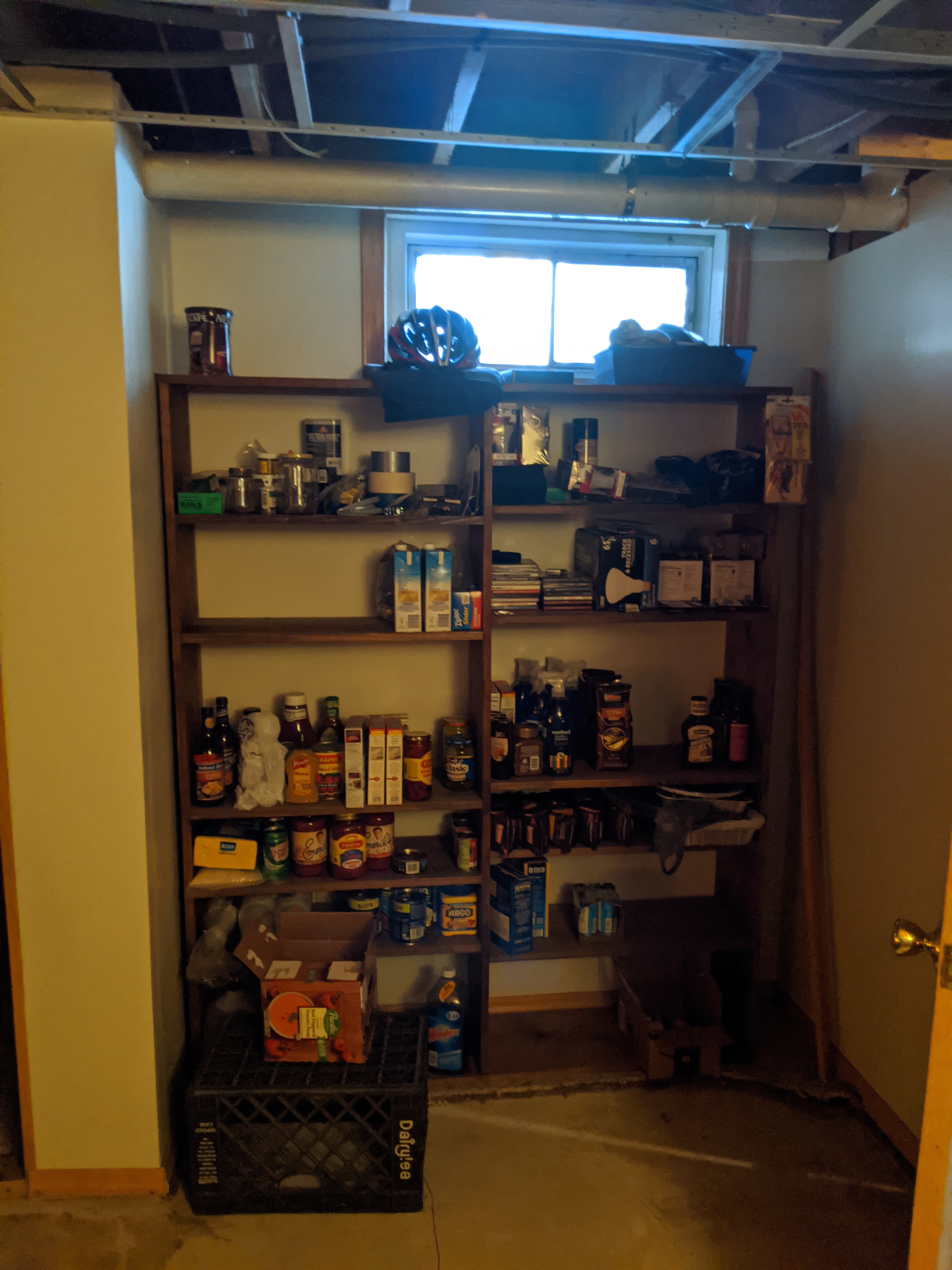 Before Basement Remodel