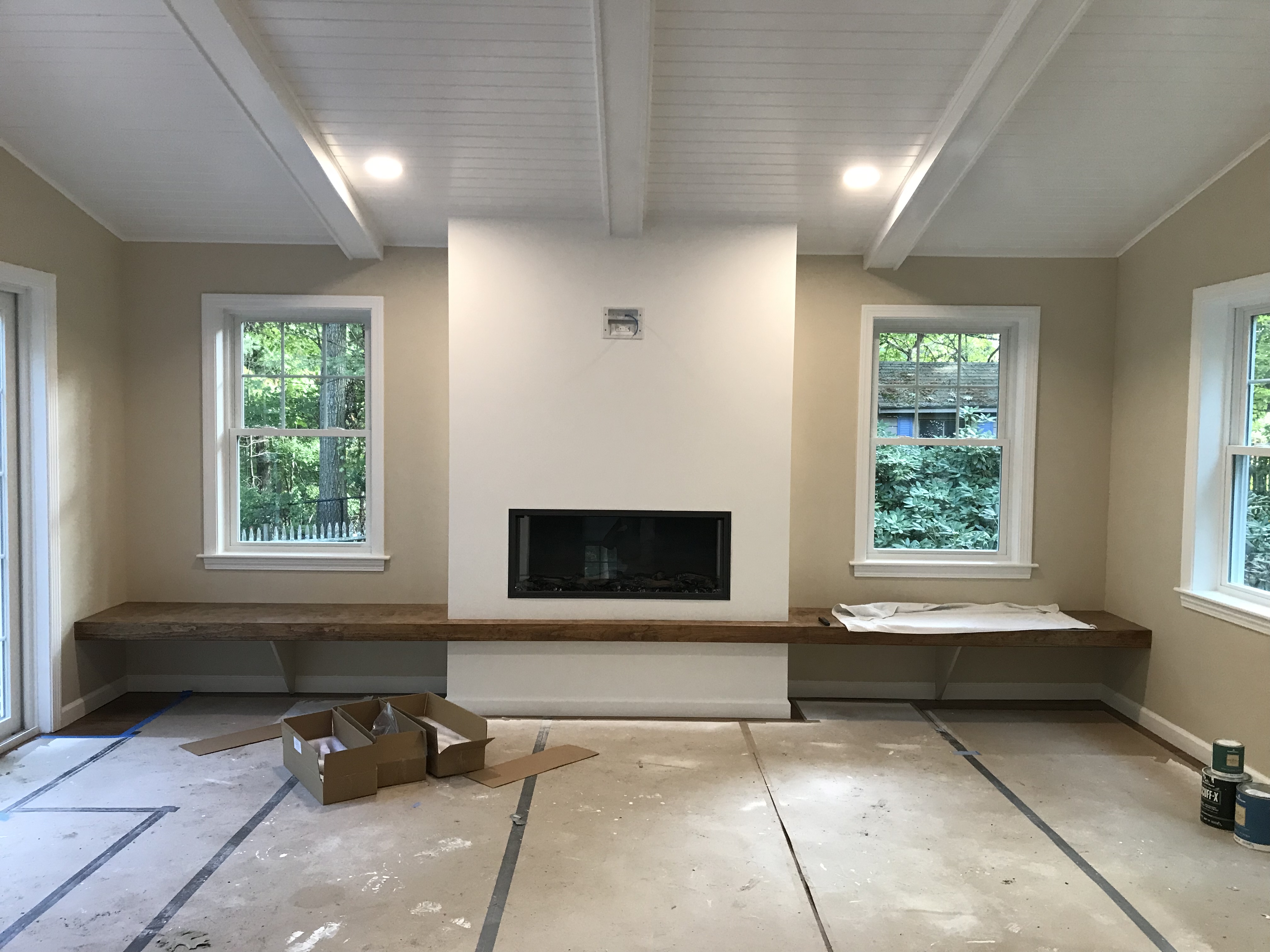 Fireplace in Process