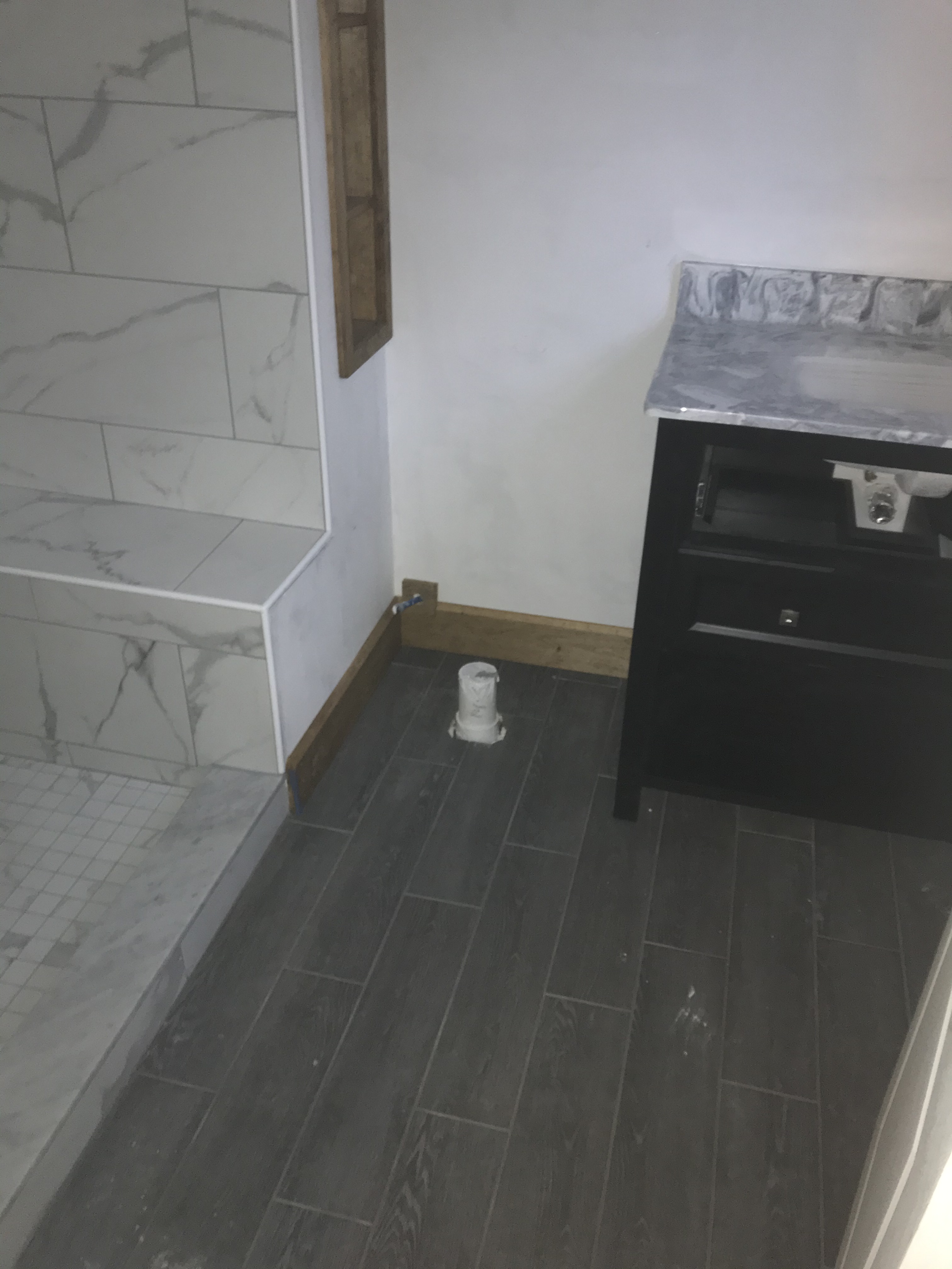 New Bathroom Sink / Shower