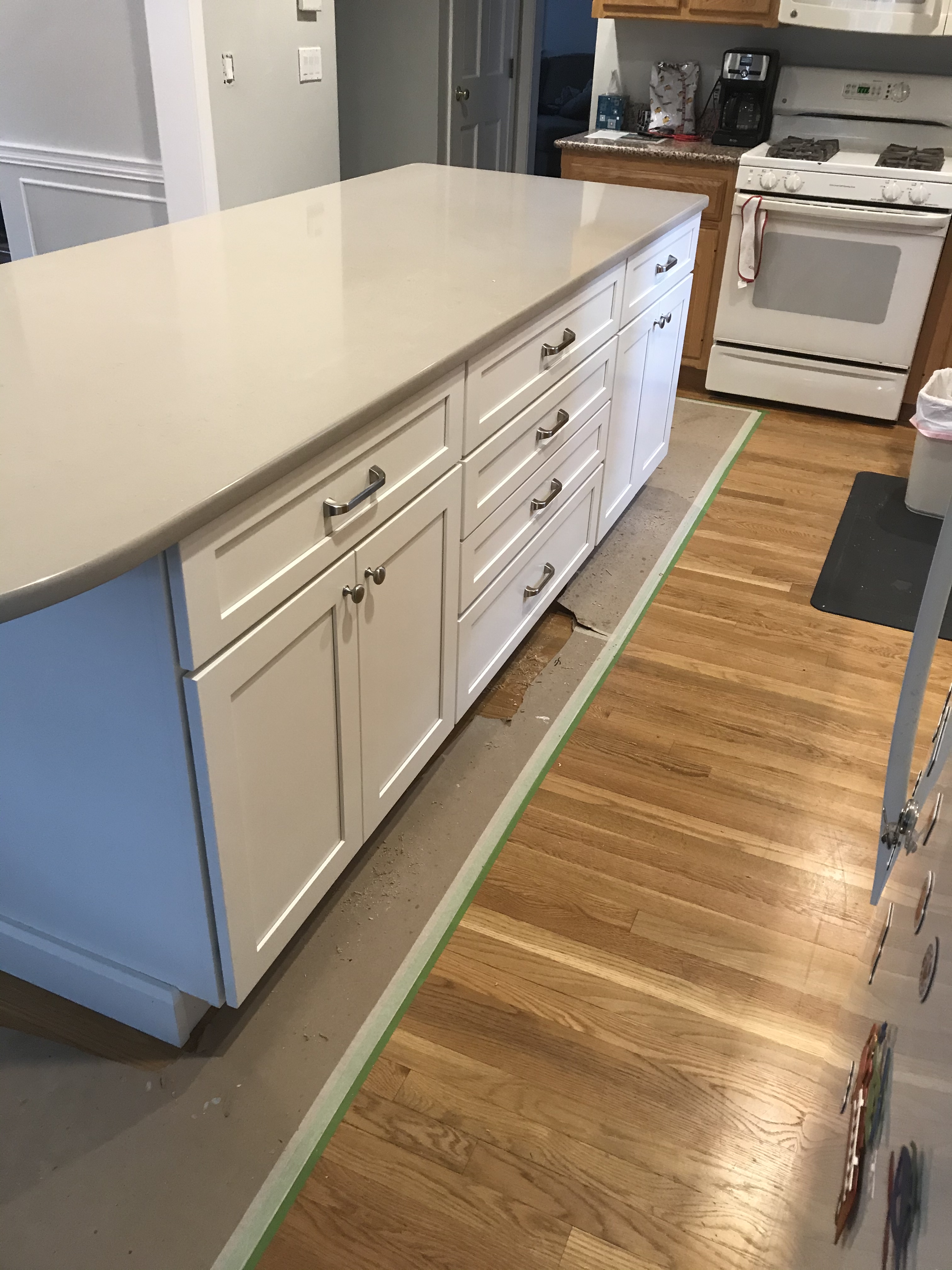 New Kitchen Island 