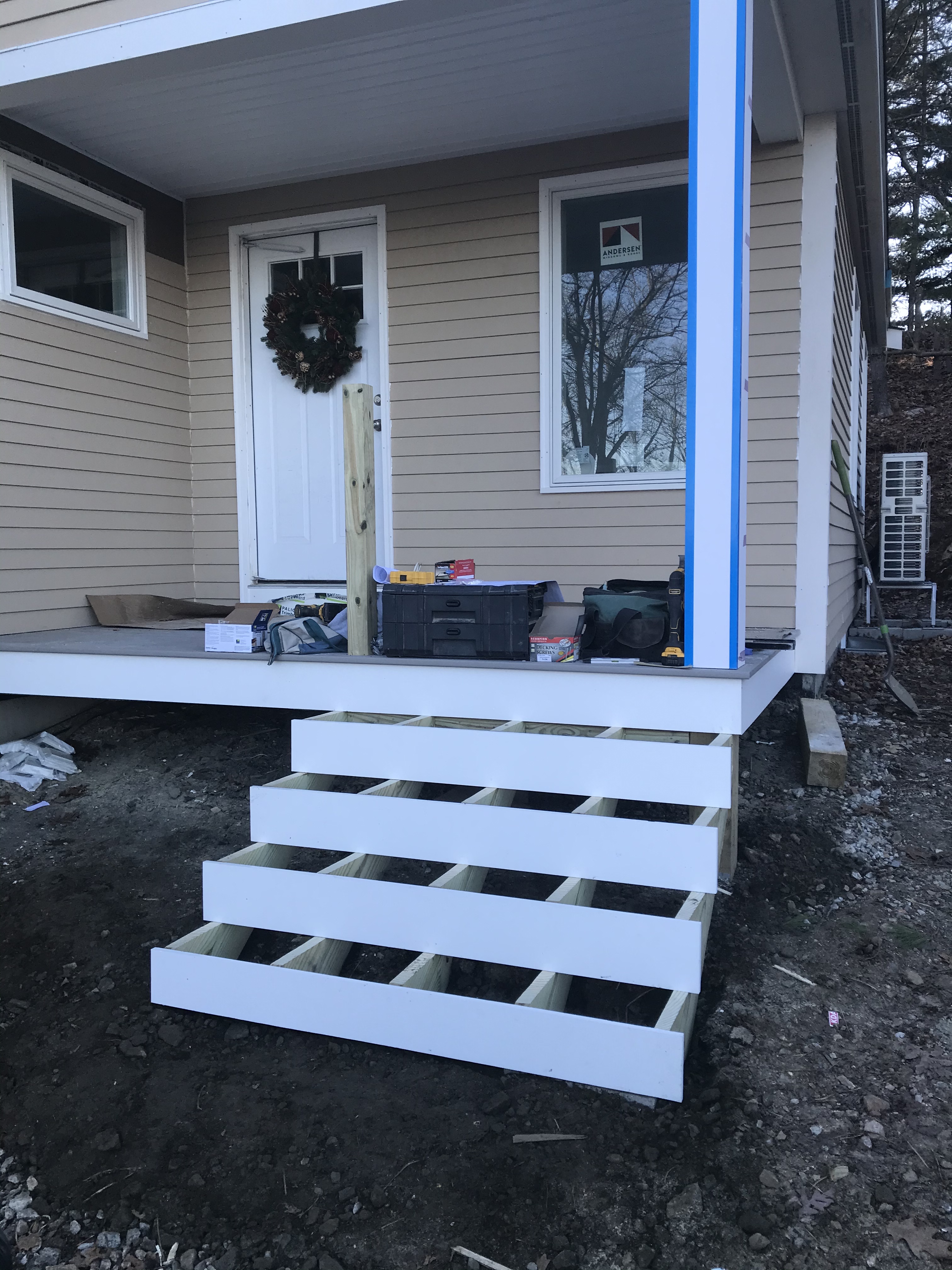New Porch Steps
