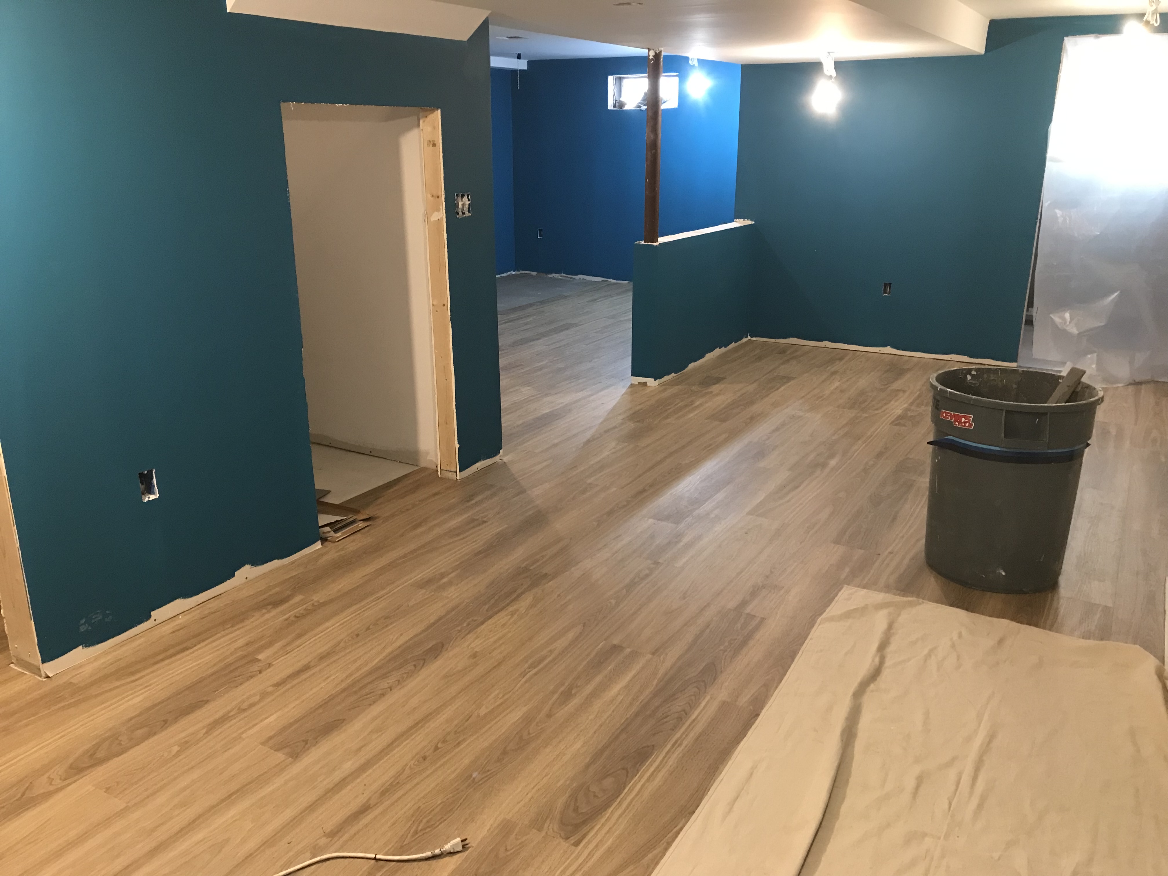 Flooring in Process