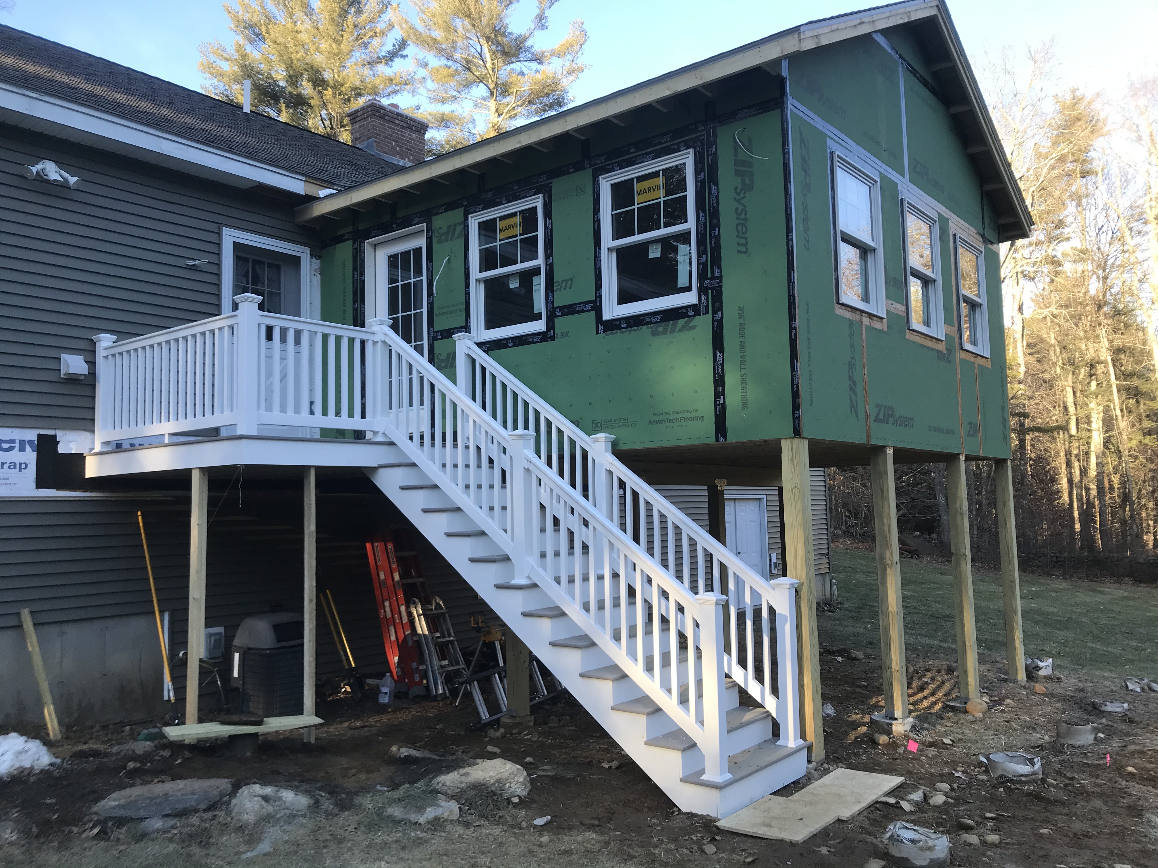 Stairs and Handrail Complete