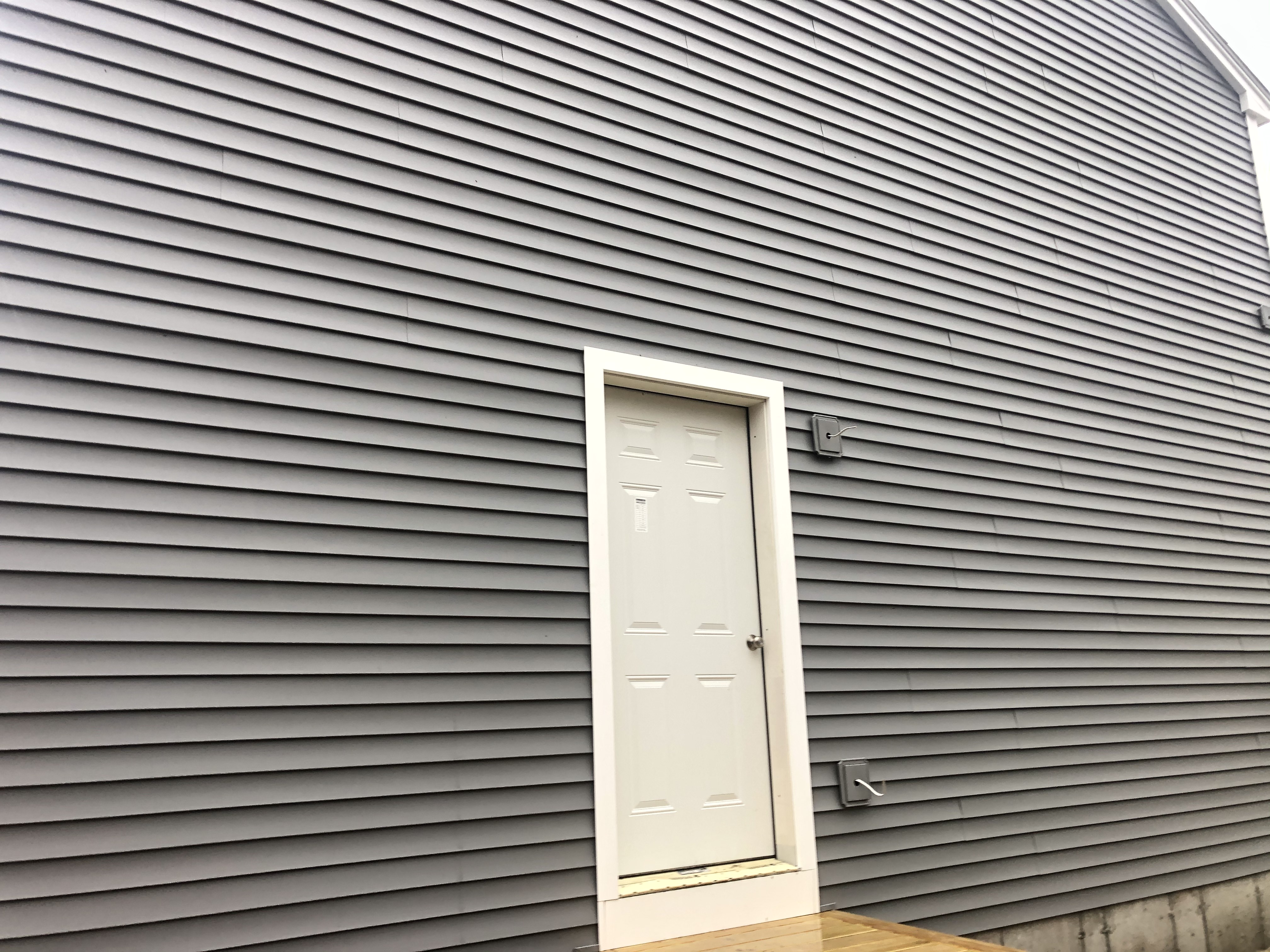 Siding / Back Door