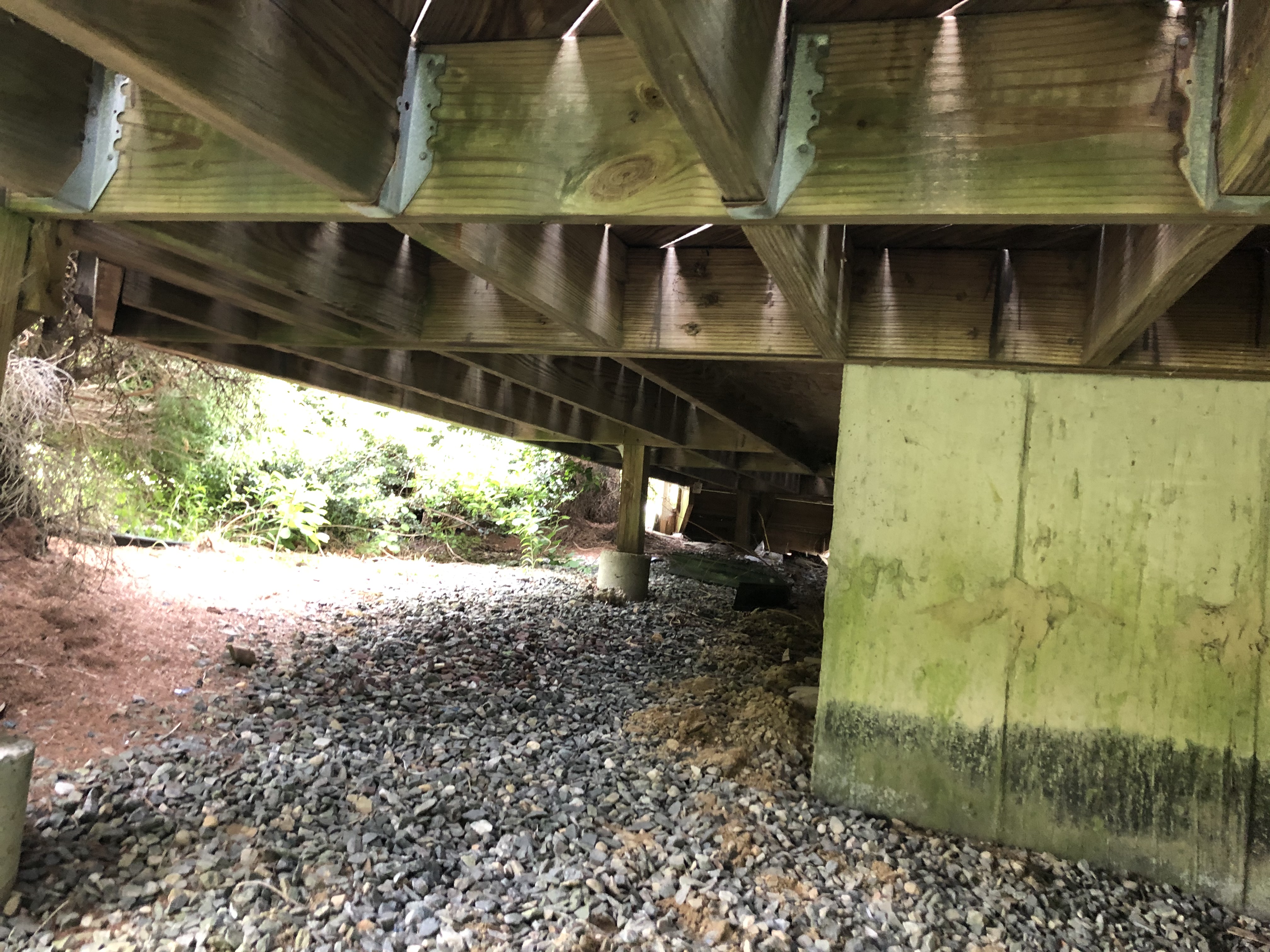 Under Original Deck