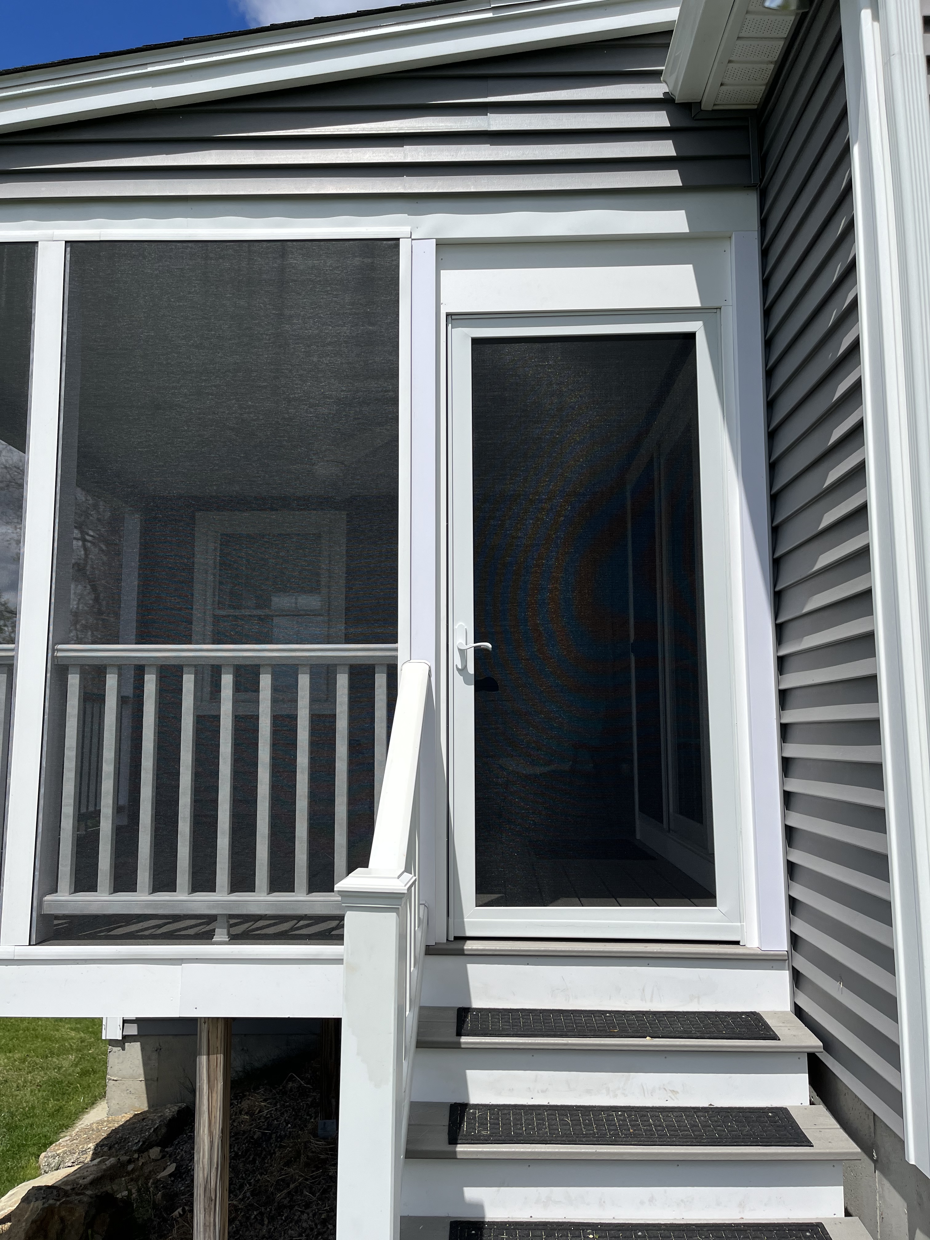 Completed Screened Porch