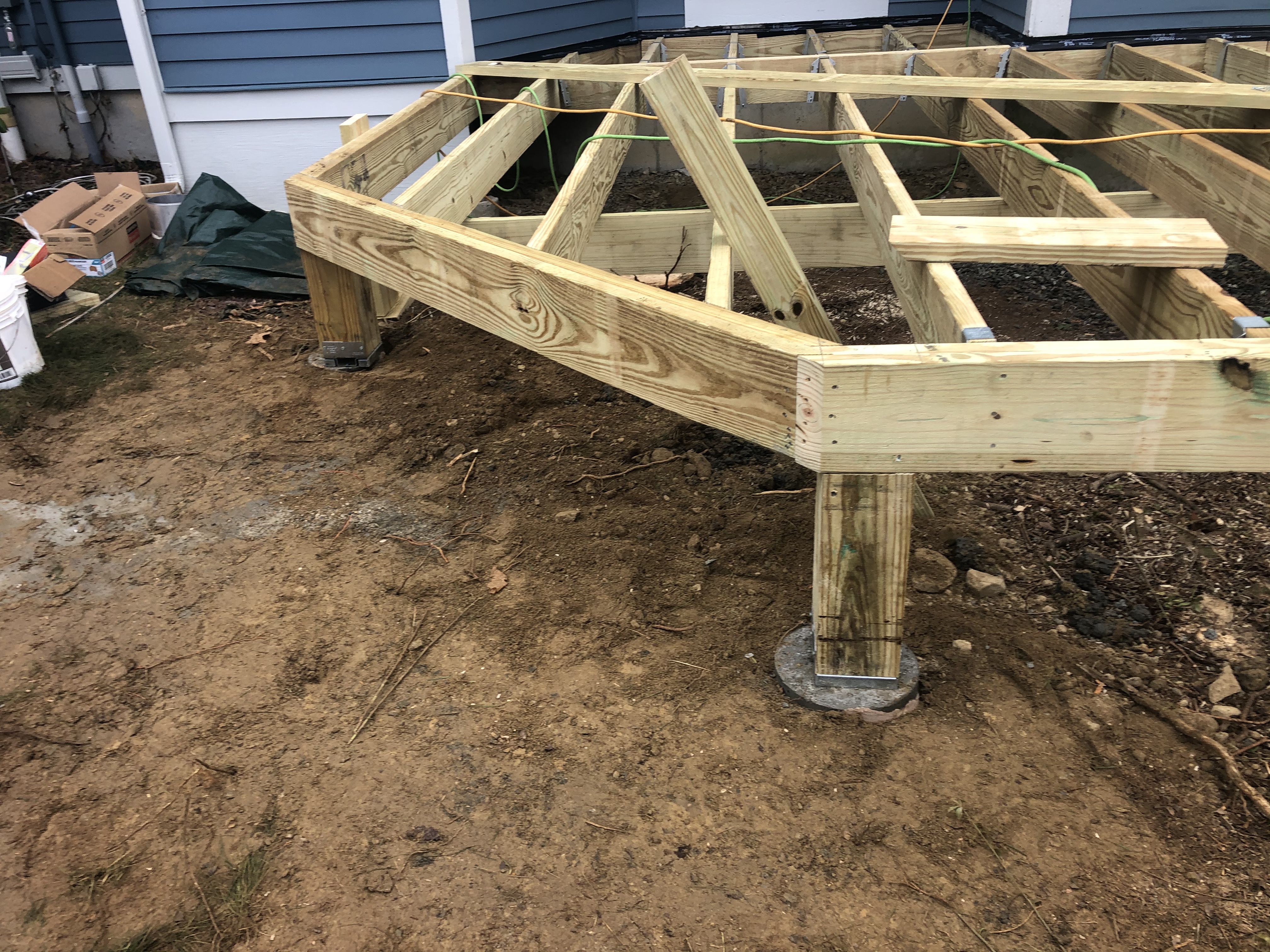 New Deck Supports