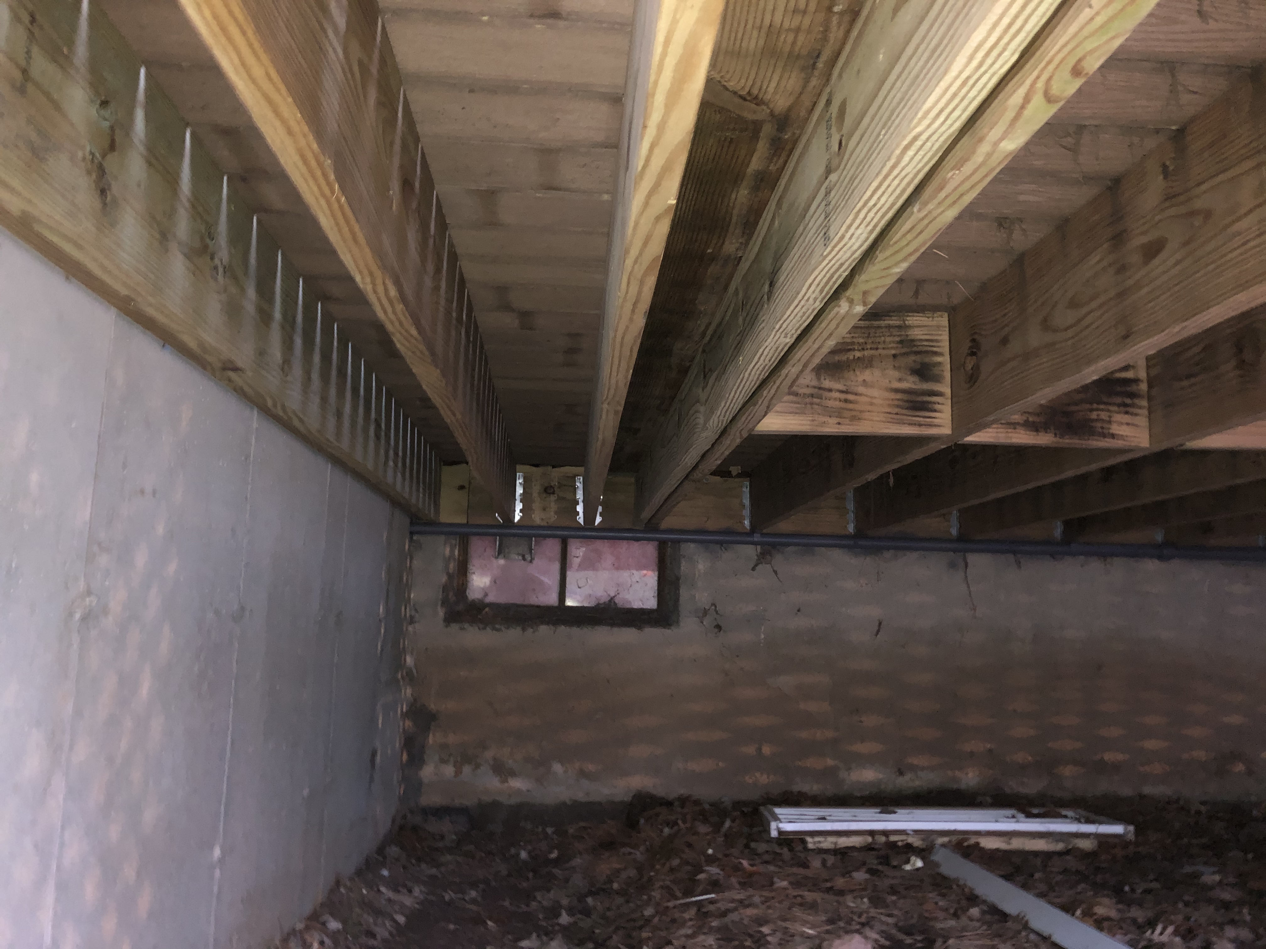Crawlspace under Porch