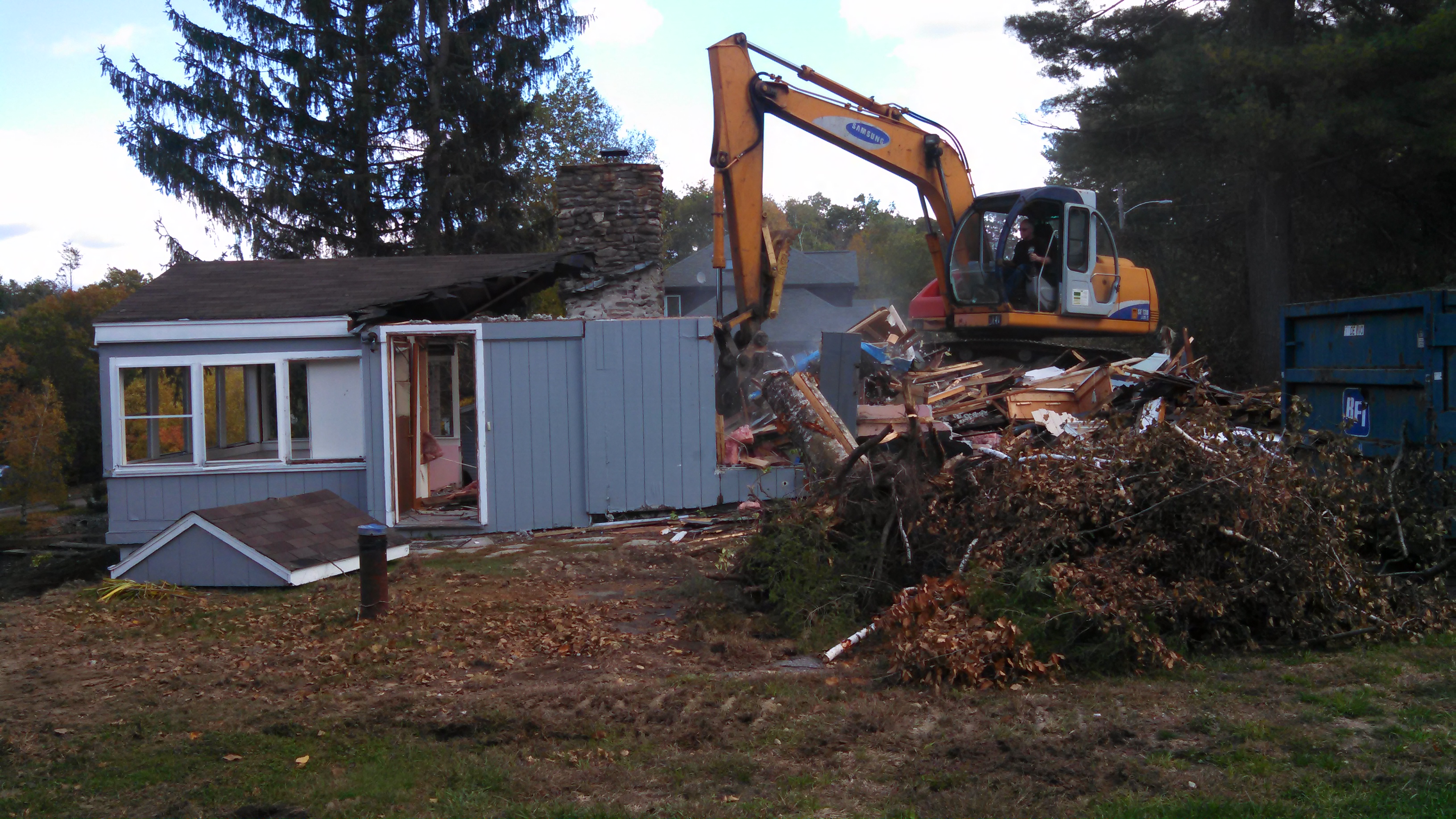 Demolition Begins