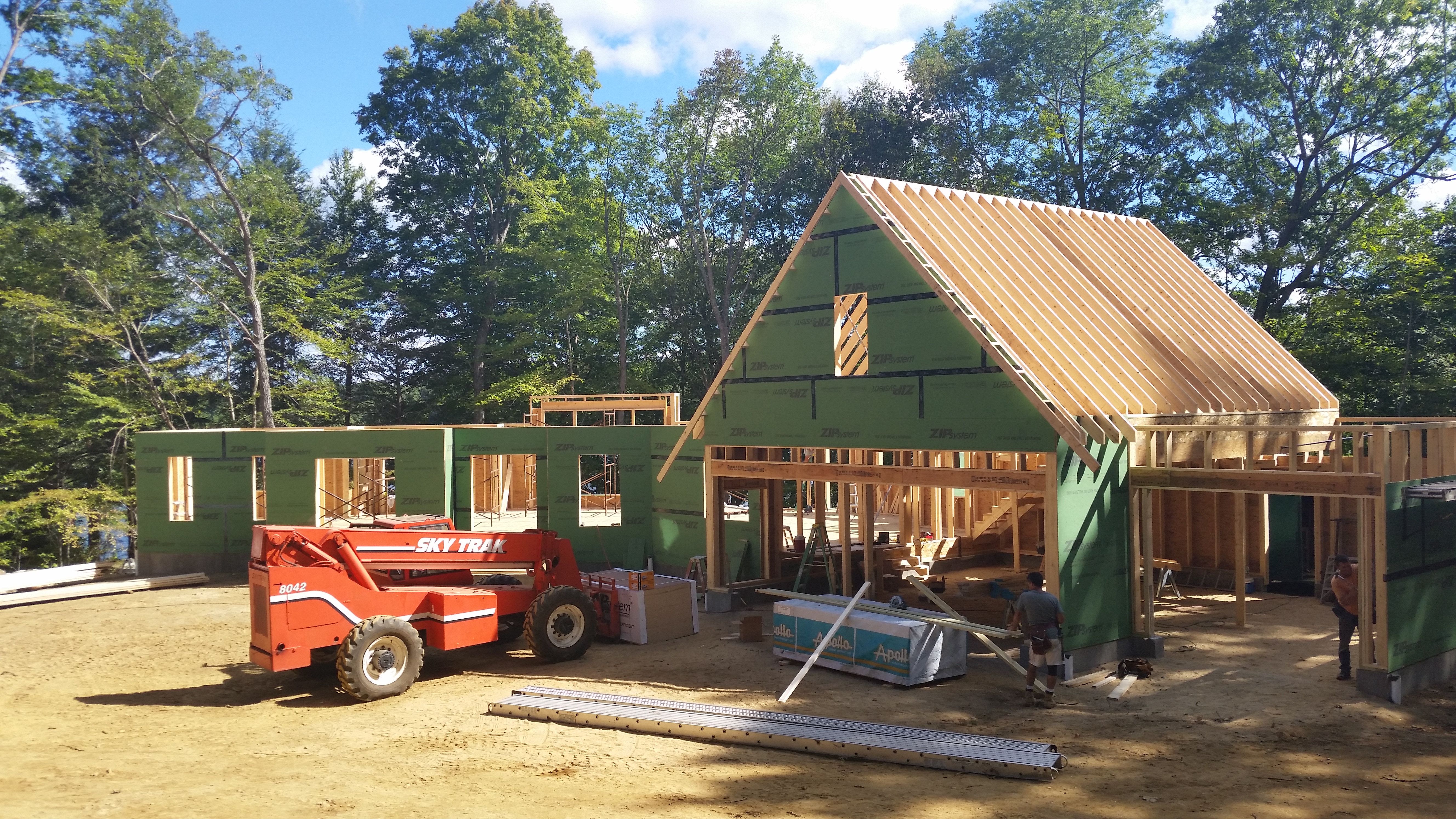 Roof Joist installed