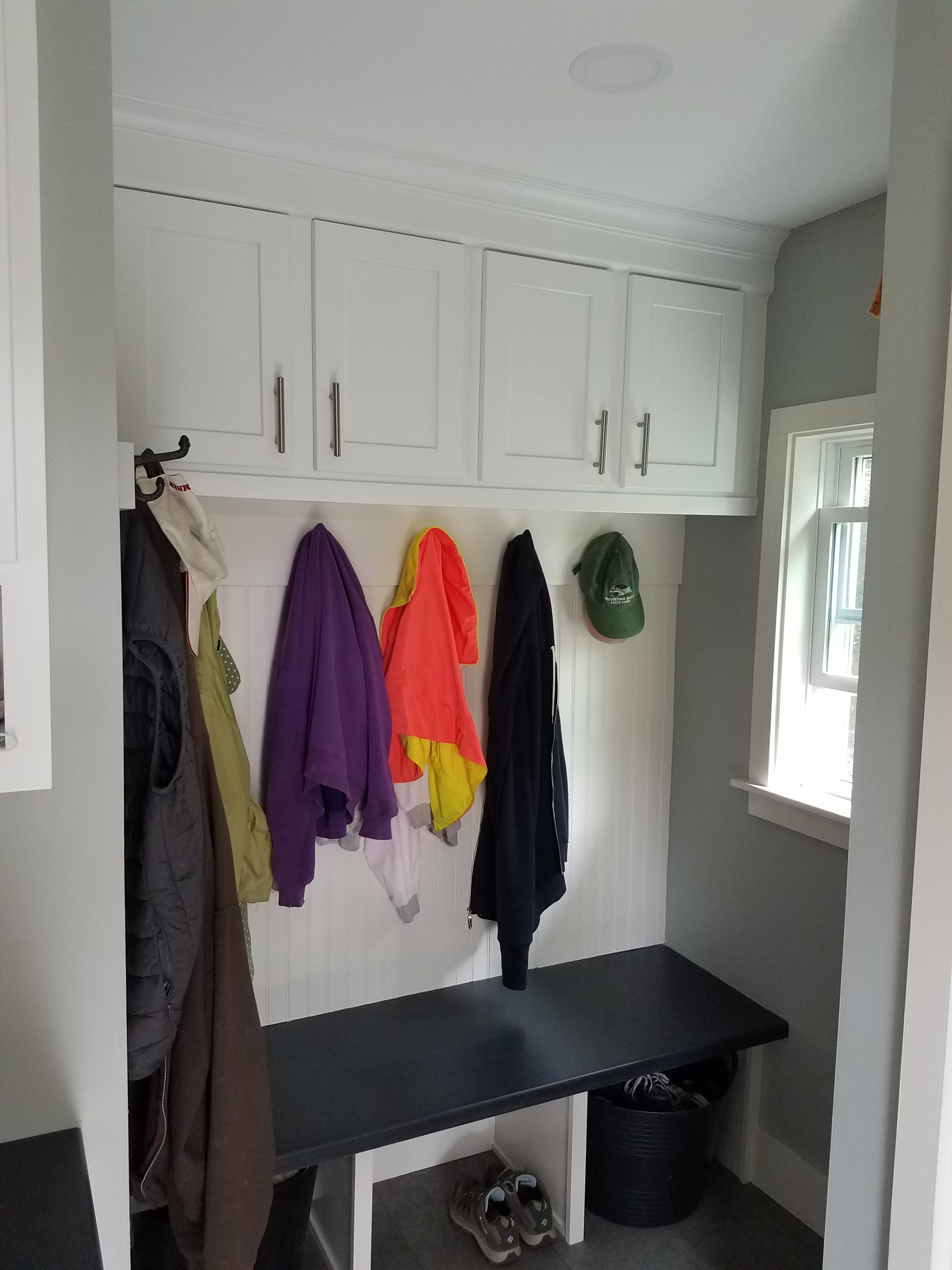 Completed Mudroom