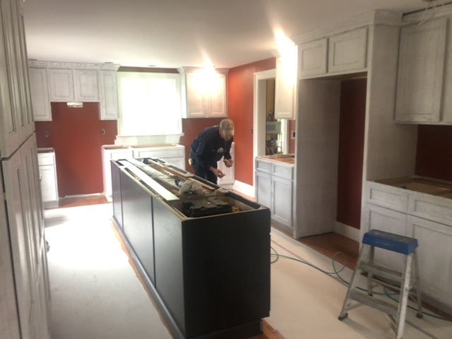 New Kitchen Island / Paint