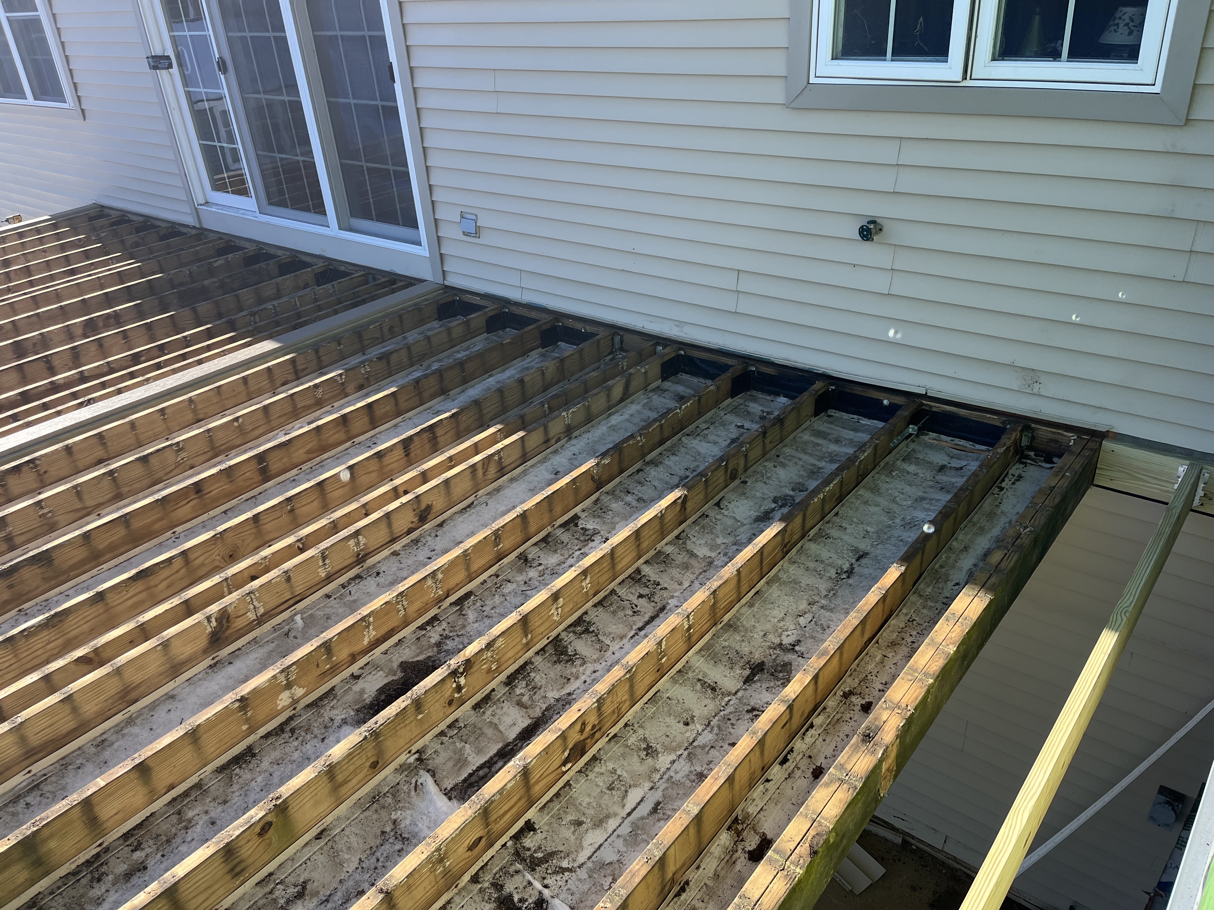 New Decking Frame