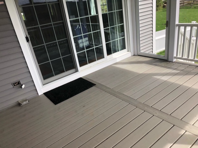 New Decking / Slider