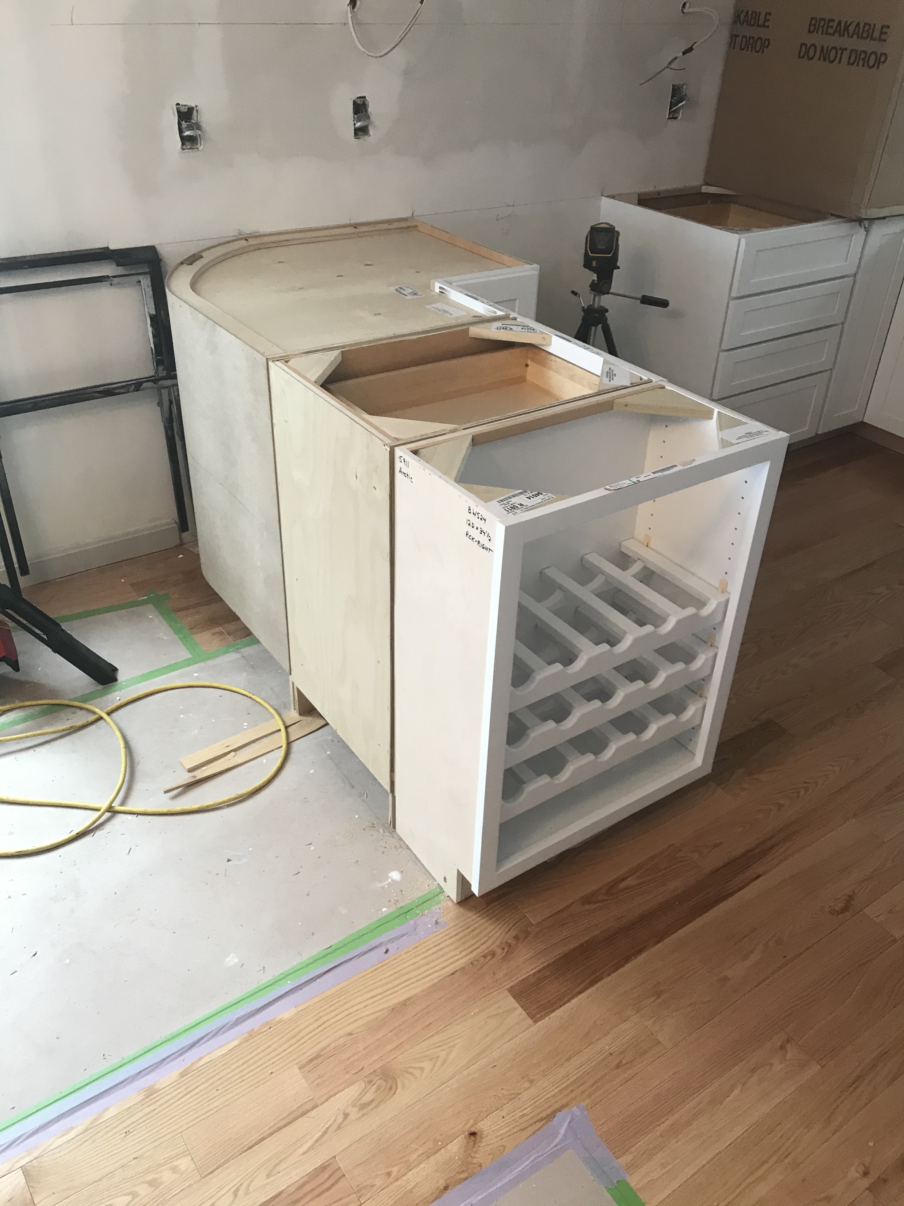 Cabinets In Progress