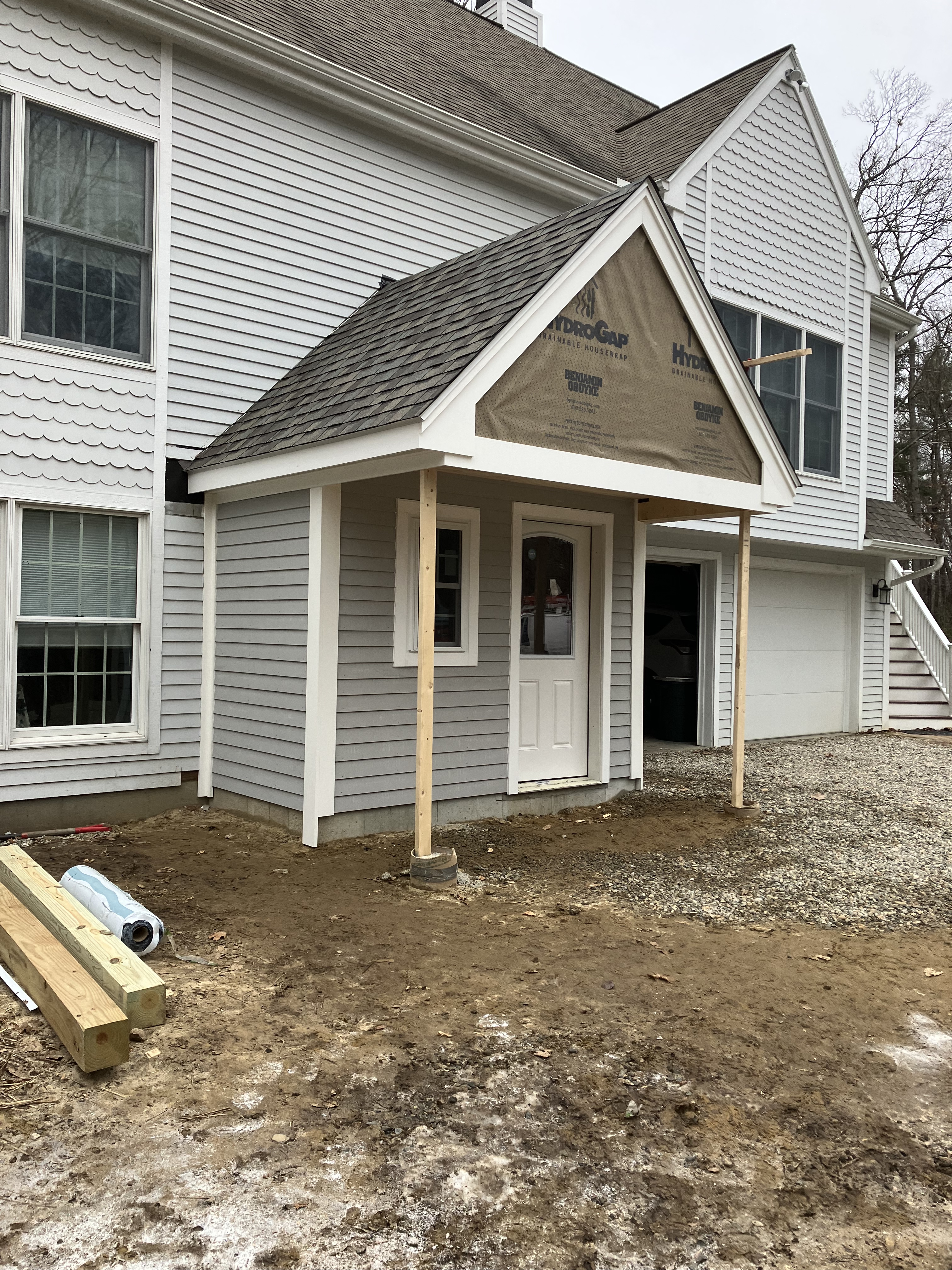 New Siding, Door, & Window