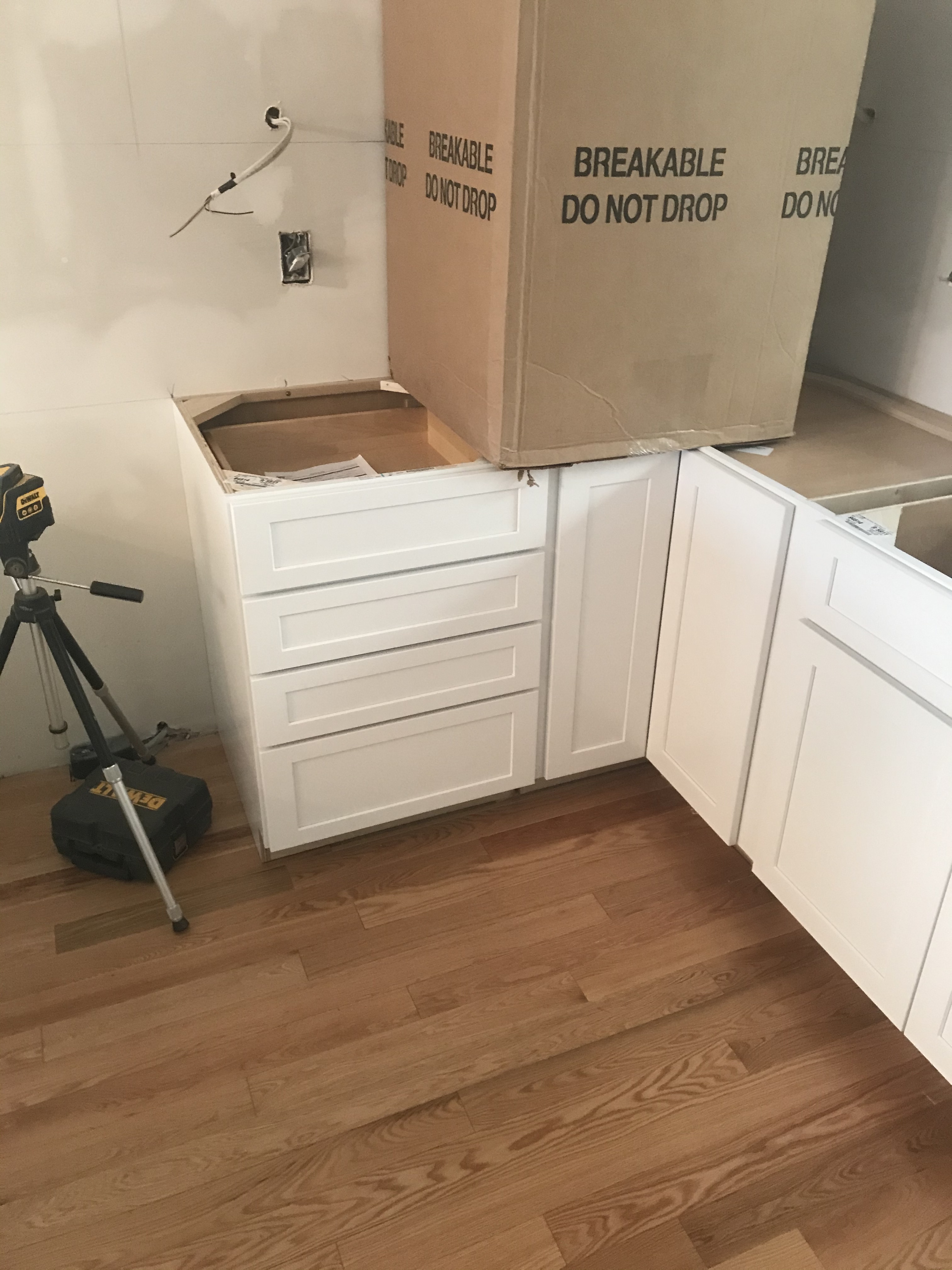 Cabinets In Progress