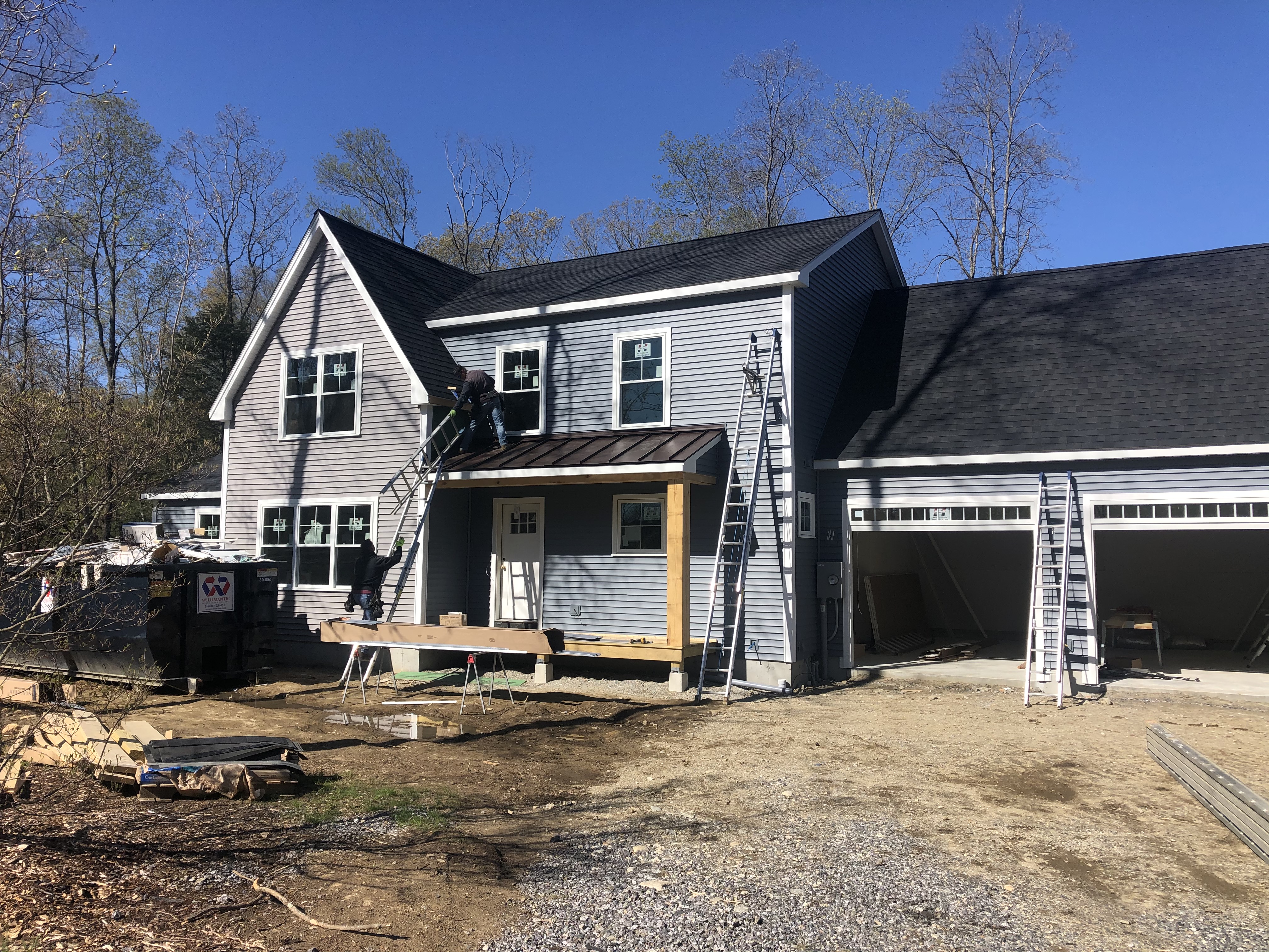 Siding, Front of House