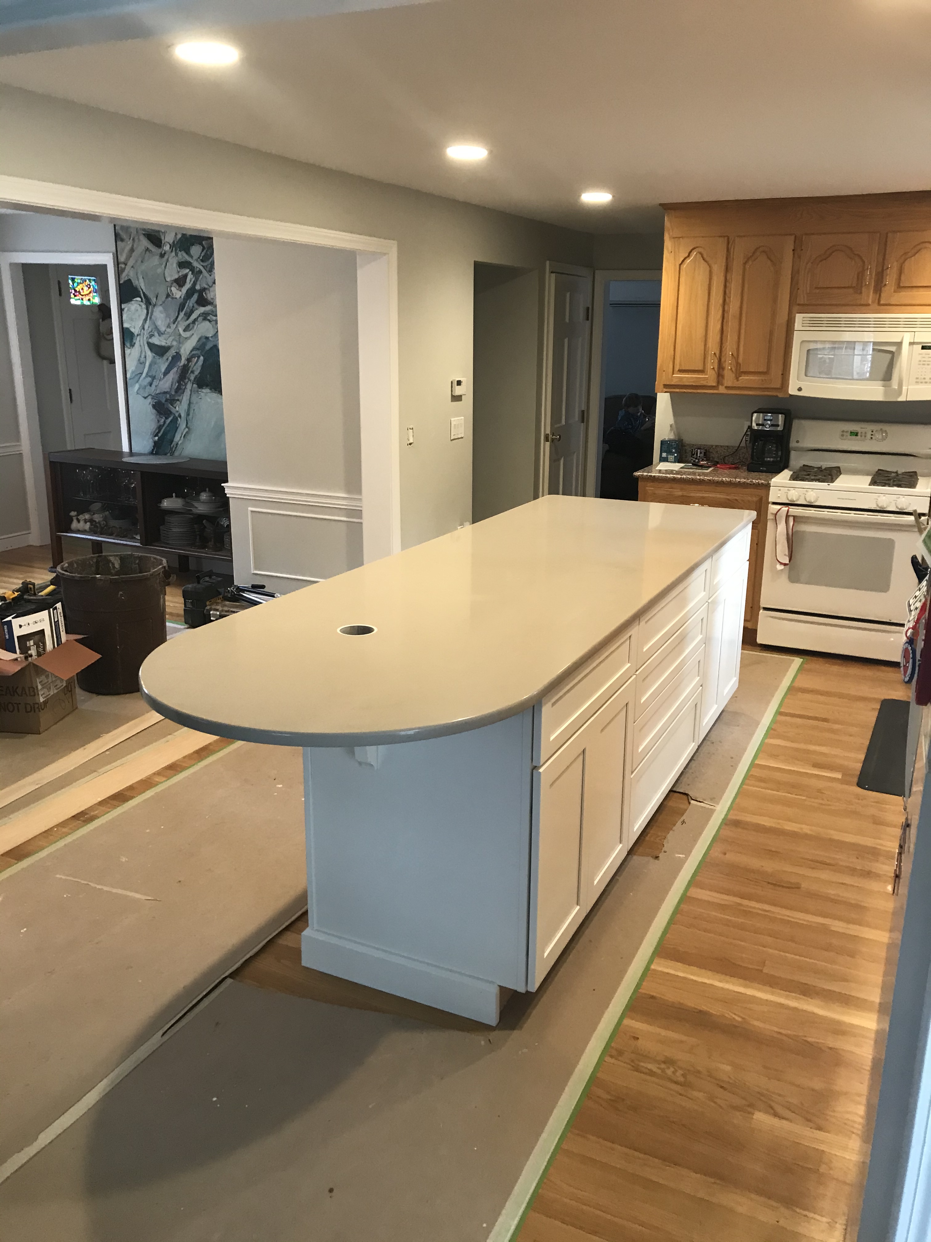 New Kitchen Island
