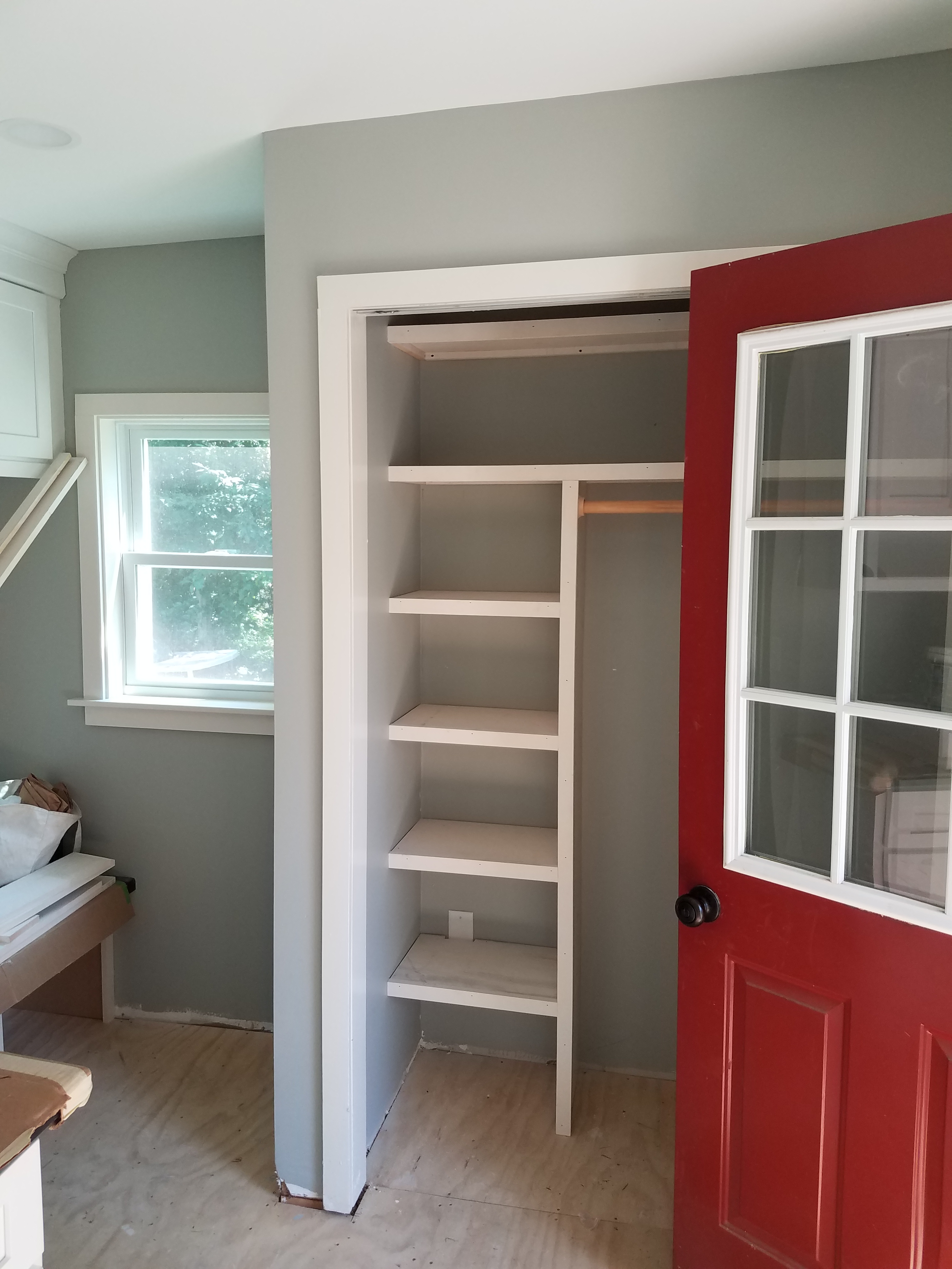 Completed Mudroom