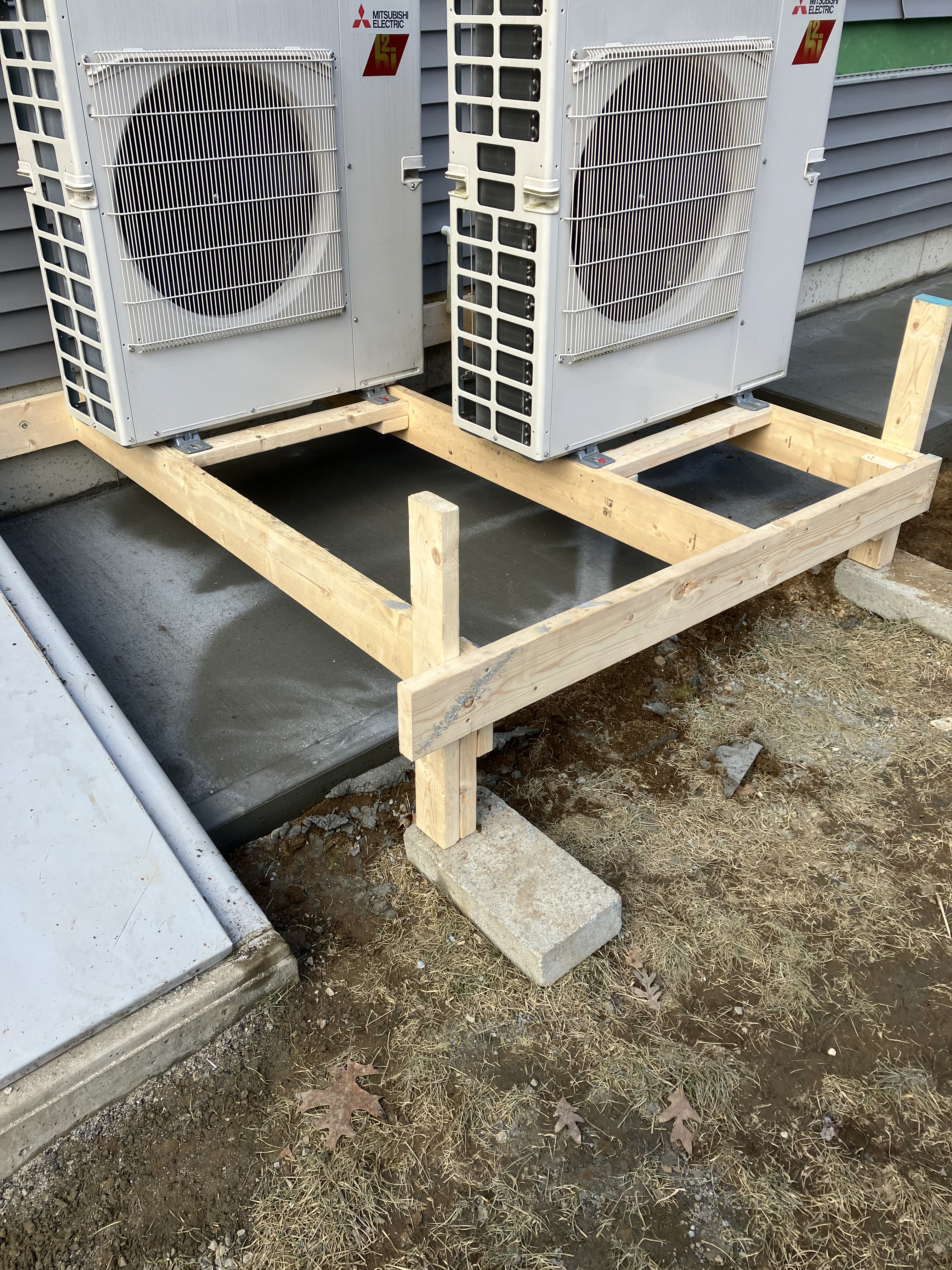 Base for HVAC Units