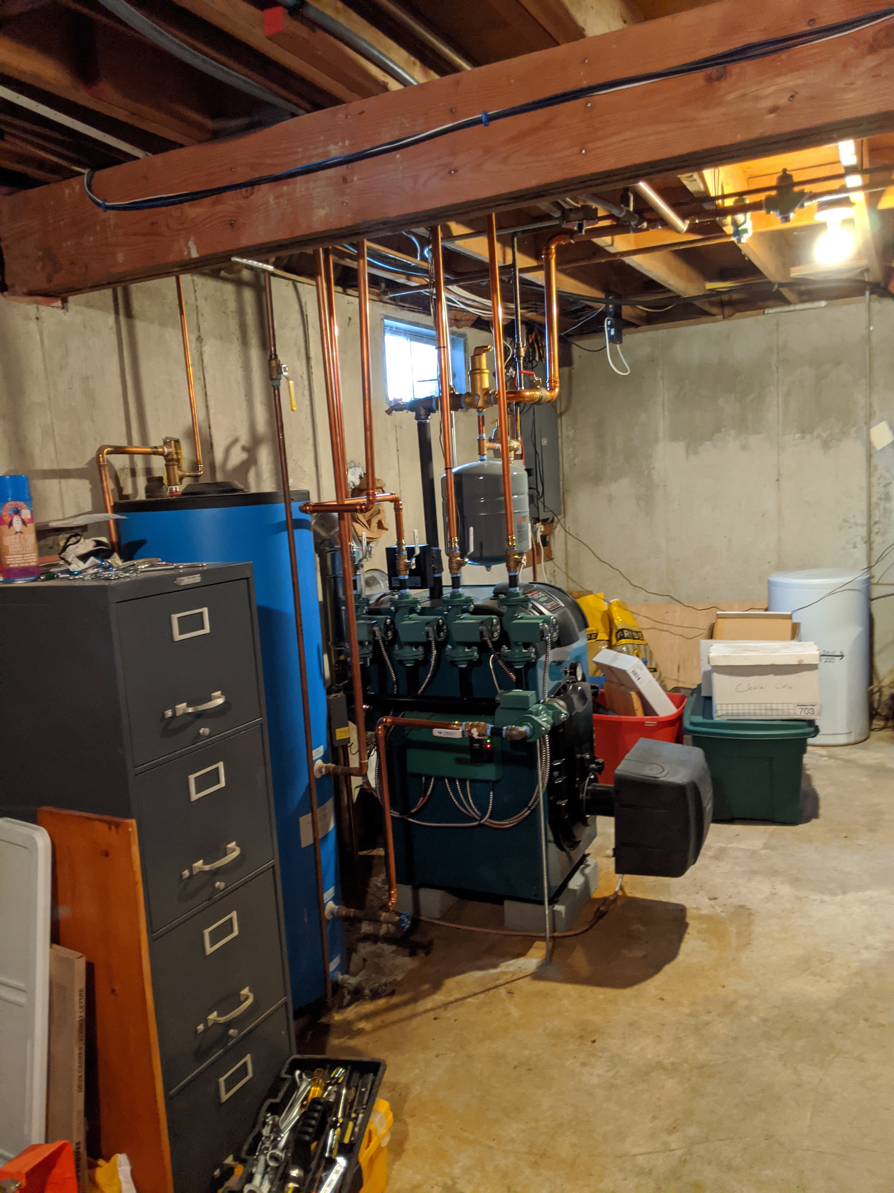 Before Basement Remodel